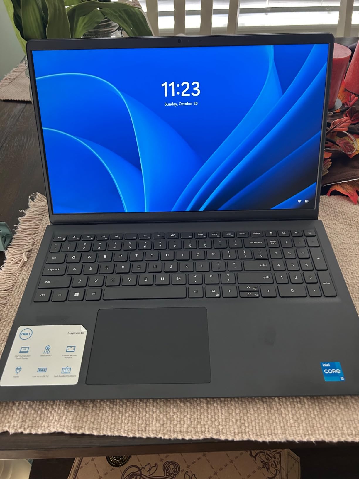 Dell Inspiron 15 3000 3520 Business Laptop Computer[Windows 11 Pro], 15.6'' FHD Touchscreen, 11th Gen Intel Quad-Core i5-1135G7, 16GB RAM, 1TB PCIe SSD, Numeric Keypad, Wi-Fi, Webcam, HDMI, Black customer photo 1