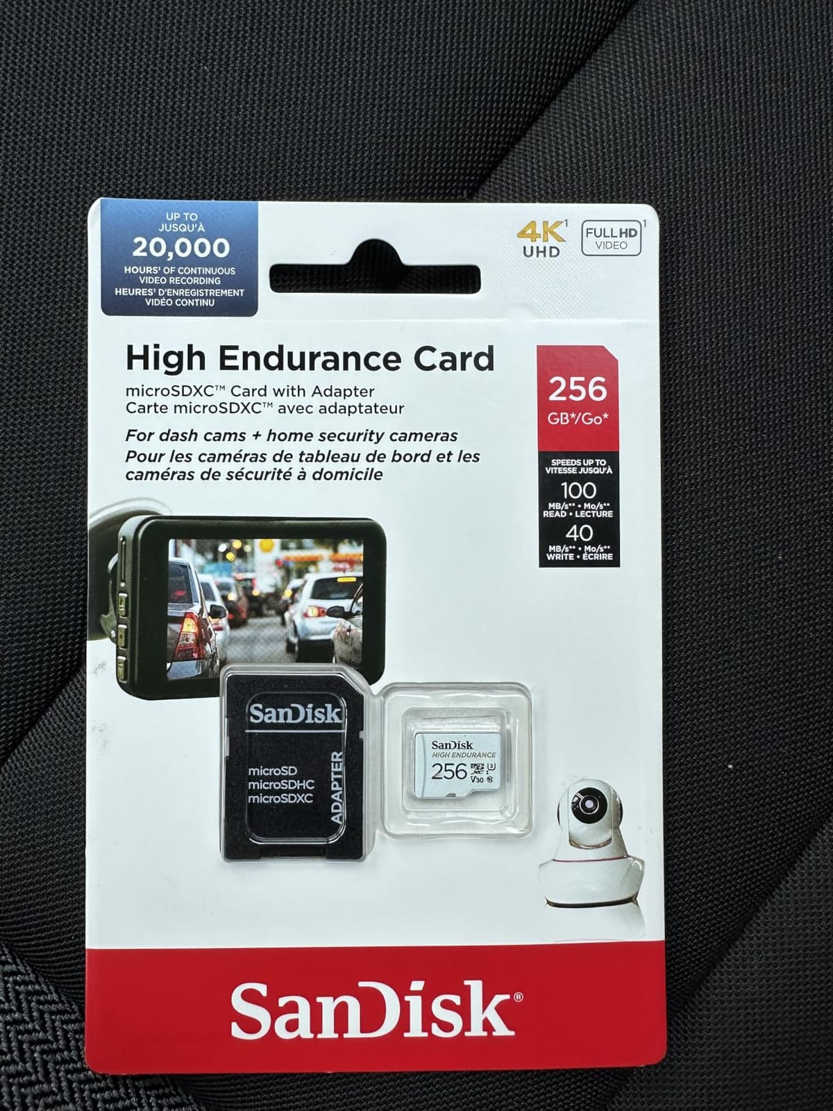 SANDISK 512GB High Endurance microSD Card + Adapter customer photo 1