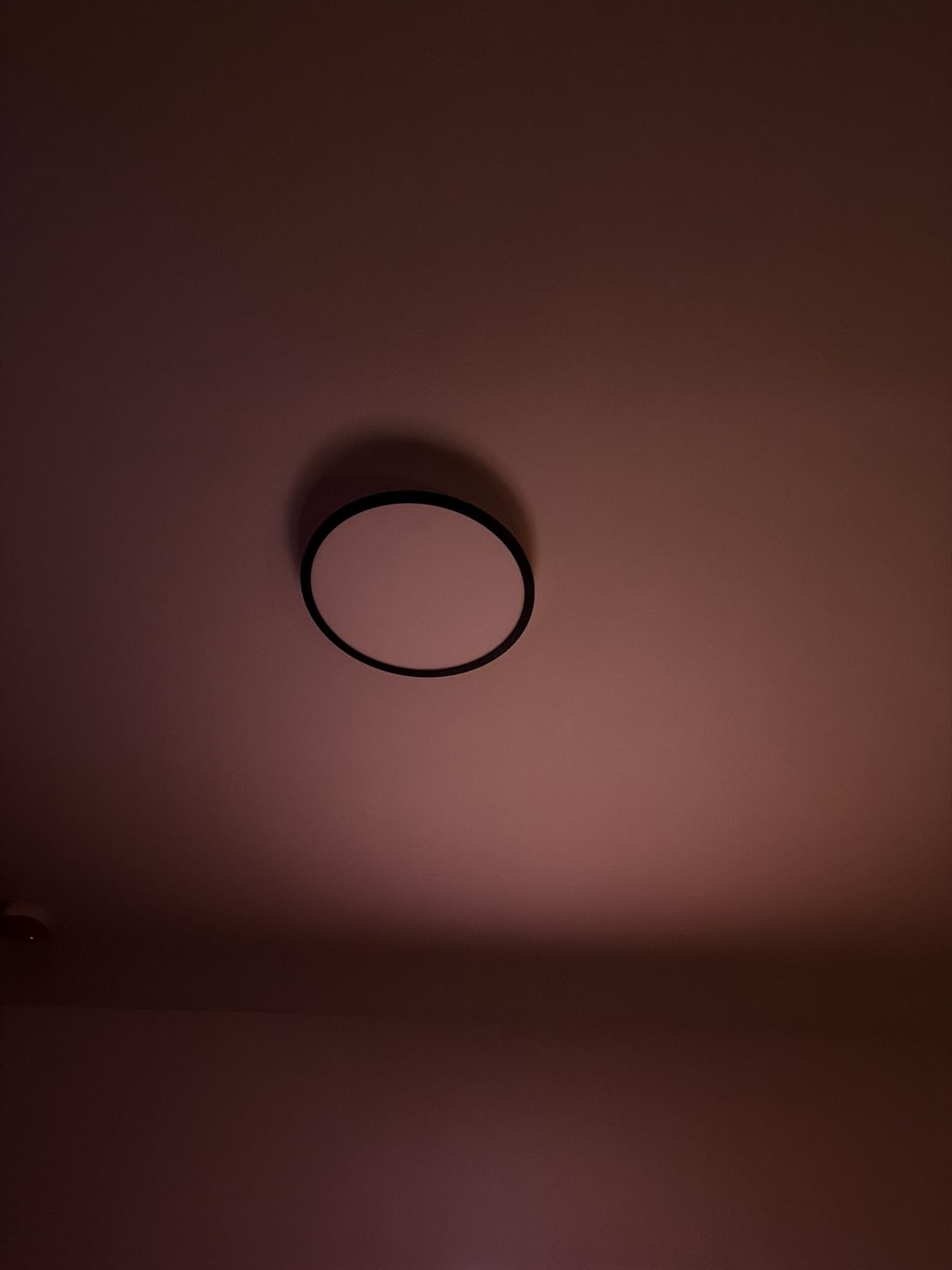 libtit 7 Inch White Flush Mount Ceiling Light, 15W 1500Lm Ceiling Light Fixture,3000K/4000K/6500K Color Selectable,Ultra-Thin Round Ceiling Lighting Fixture for Bedroom Kitchen Pantry Basement customer photo 2