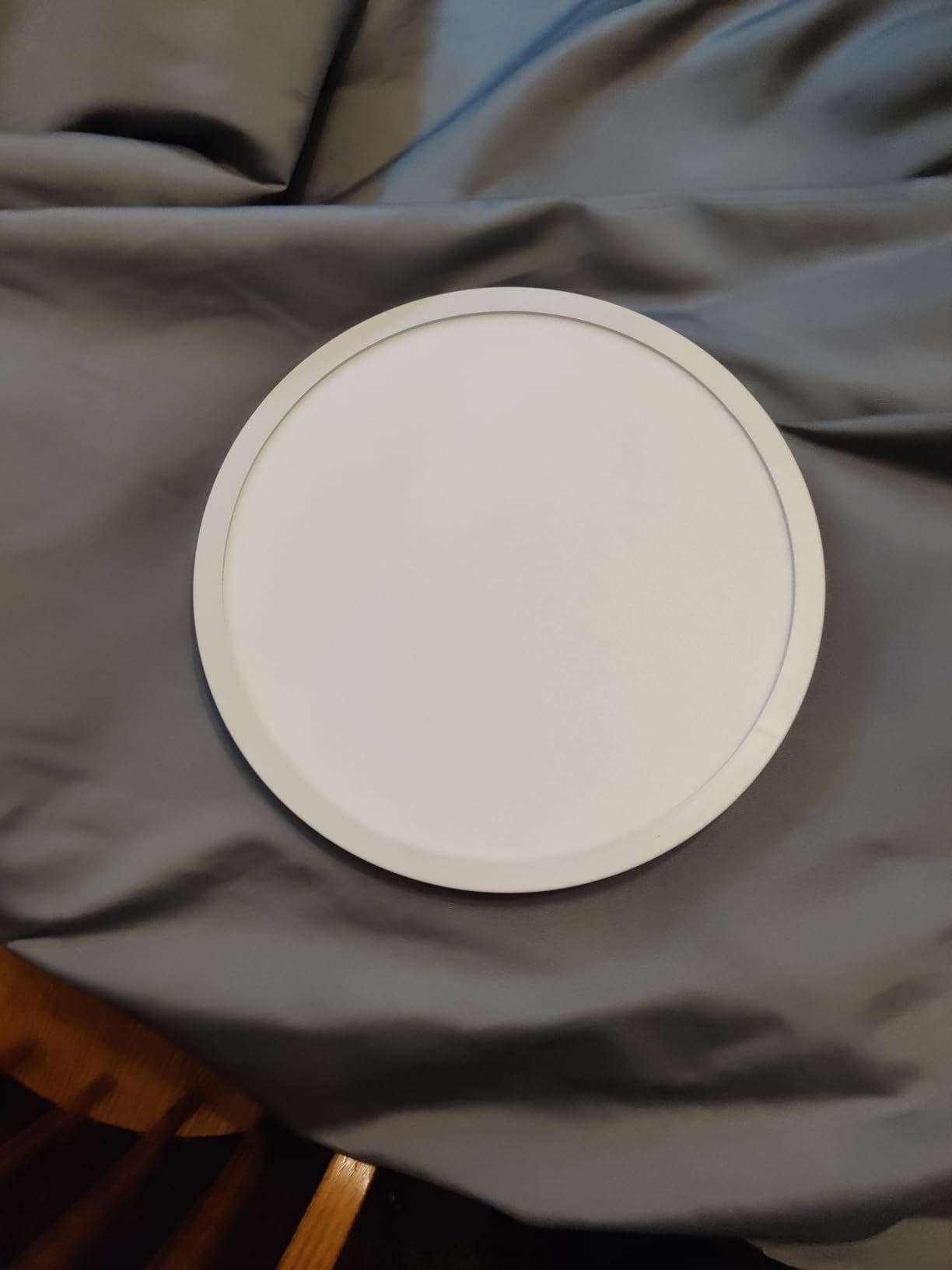 hepside 12Inch Flush Mount Light Fixture White, 28Watt, Dimmable & 3000K-4500K-6000K Flush Ceiling Light Fixture 3200LM Low Profile Ceiling Light for Kitchen Bedroom Hallway Porch customer photo 1