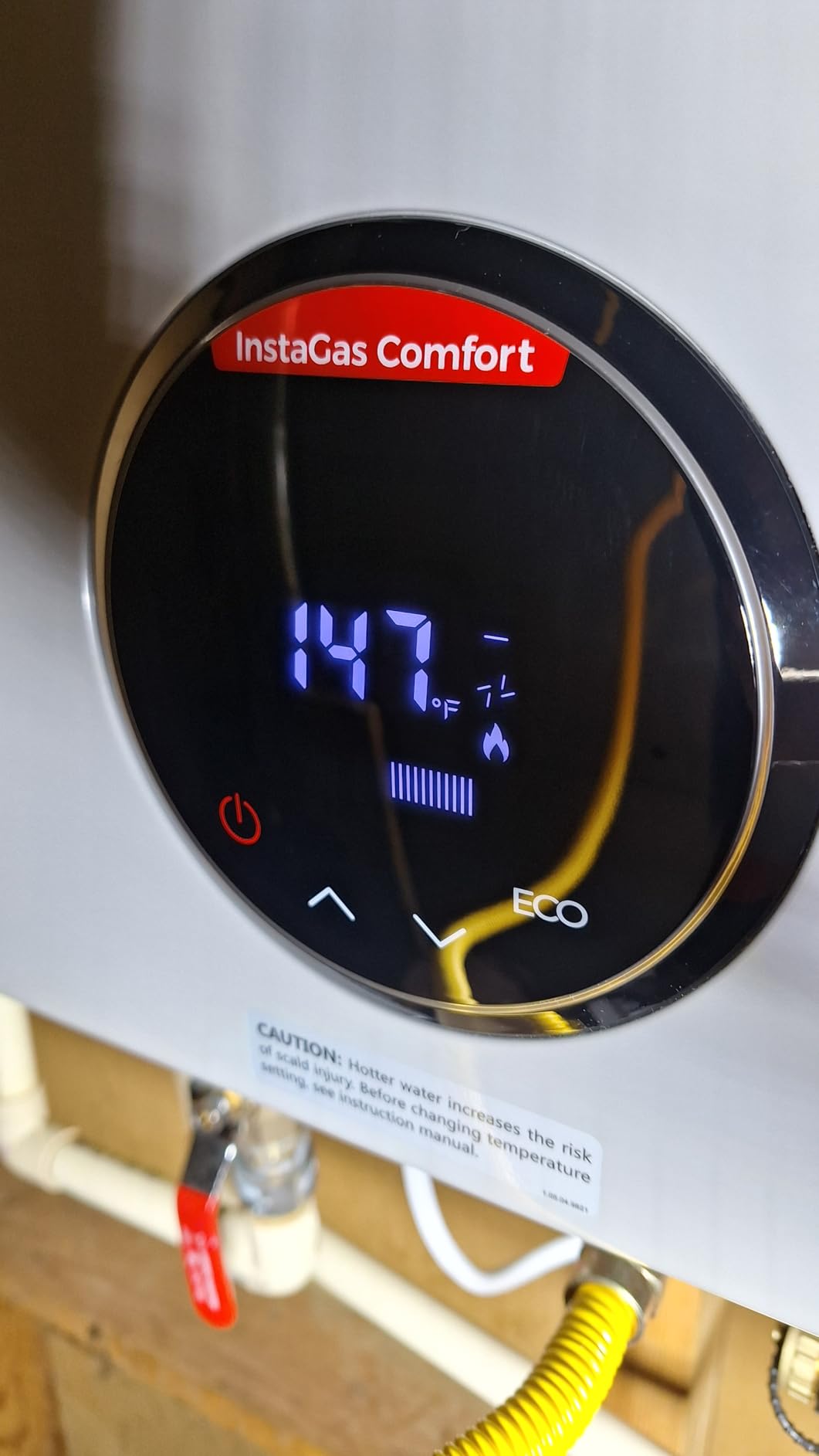FOGATTI Tankless Water Heater Natural Gas Indoor On Demand CSA Certified customer photo 2