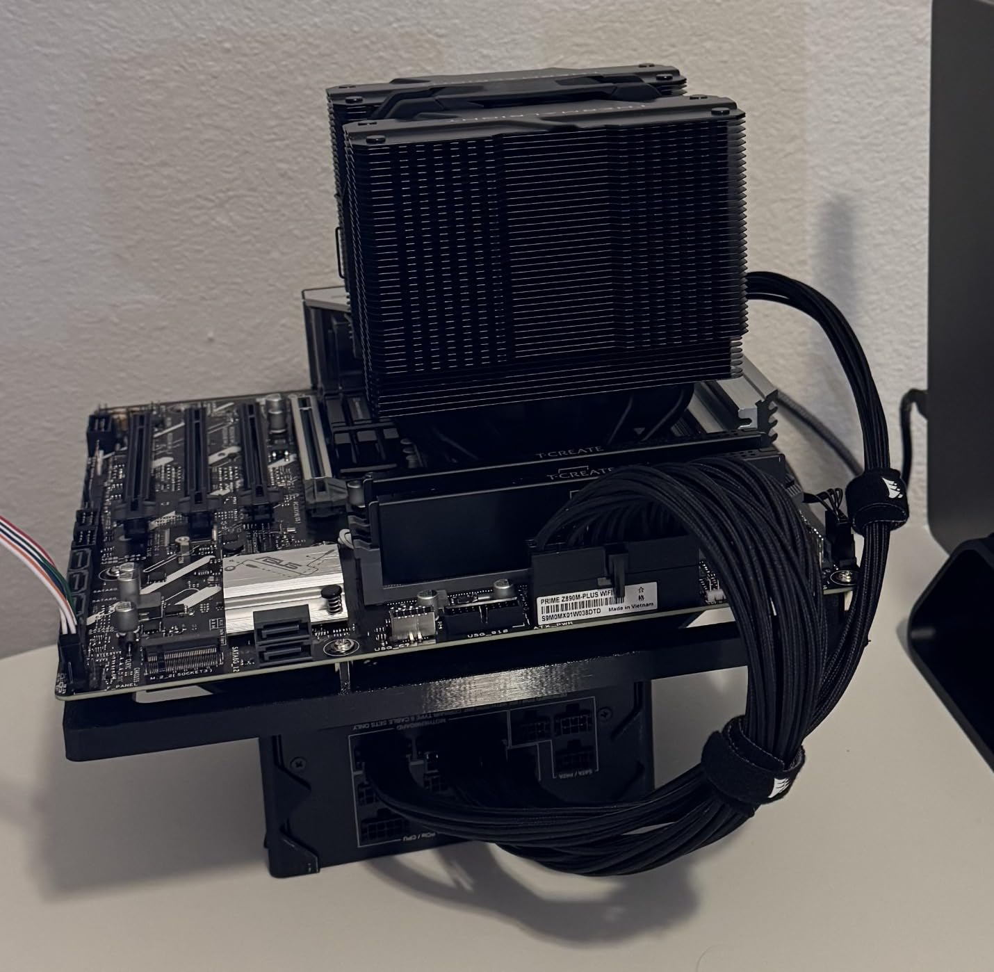 ASUS Prime Z890M-PLUS WiFi Z890 LGA 1851 mATX Motherboard, Intel® Core™ Ultra Series 2 Ready, Advanced AI PC-Ready, 10+1+2+1 80A Power Stages, DDR5, PCIe® 5.0, USB Type-C®, 3X M.2, Wi-Fi 7, 2.5Gb LAN customer photo 1