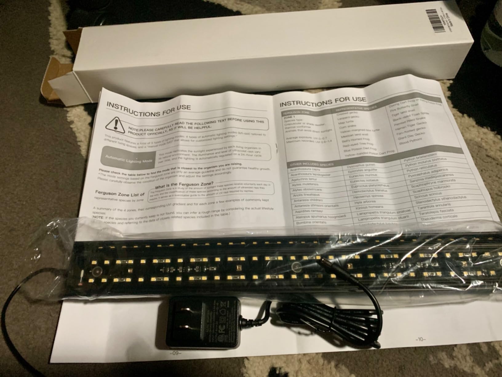 REPTITRIP 16-Inch LED UVB Reptile Light with Auto On/Off & Preset Day-Night Cycle Dimming, 4 UVI Modes Fixture Controller, 14W Aluminum UVA UVB Lamp for Bearded Dragons, Turtles & Snakes, 6500K customer photo 1