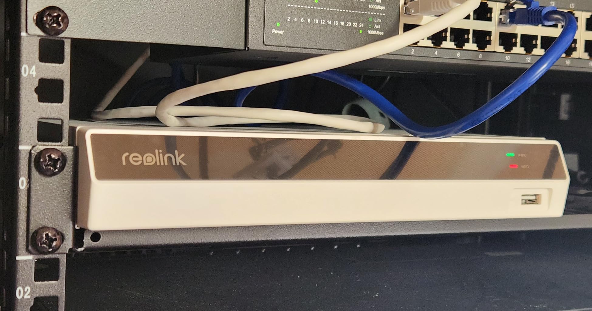 REOLINK RLN8-410-White 8CH NVR Network Video Recorder PoE Security System customer photo 2