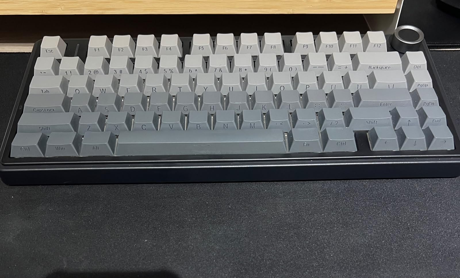 AULA F75 Pro Wireless Mechanical Keyboard,75% Hot Swappable Custom Keyboard with Knob,RGB Backlit,Pre-lubed Reaper Switches,Side Printed PBT Keycaps,2.4GHz/USB-C/BT5.0 Mechanical Gaming Keyboards customer photo 1