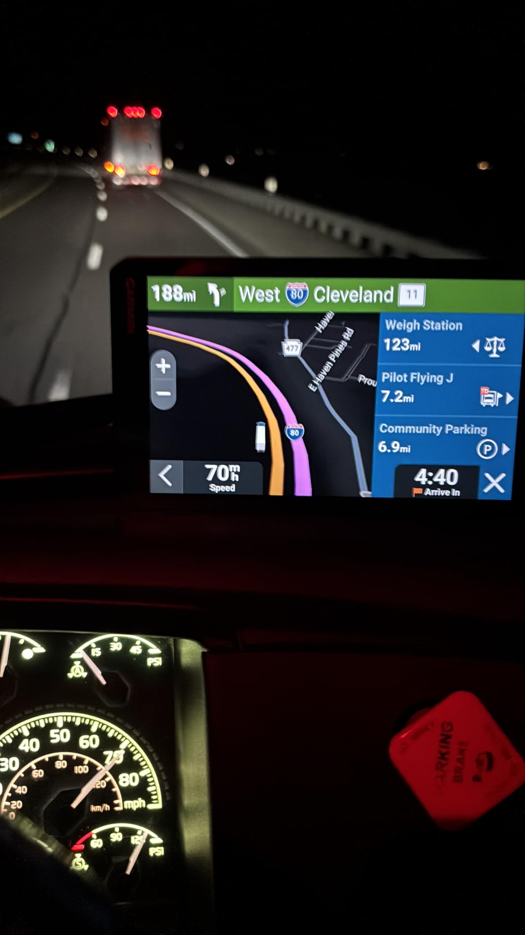 Garmin dēzl™ OTR720, Large 7” GPS Truck Navigator customer photo 2