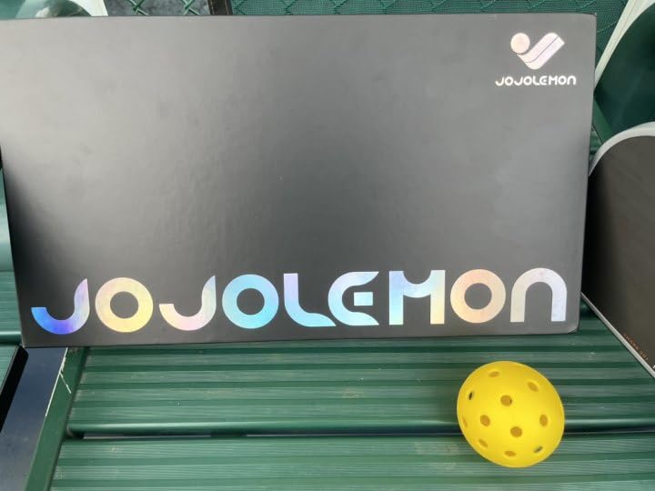 JOJOLEMON Pickleball Paddles, Carbon Fiber Pickleball Paddle with a 16mm Shark Power Polymer Core, The Pickleball Rackets Designed for Ultimate Spin & Consistency customer photo 2