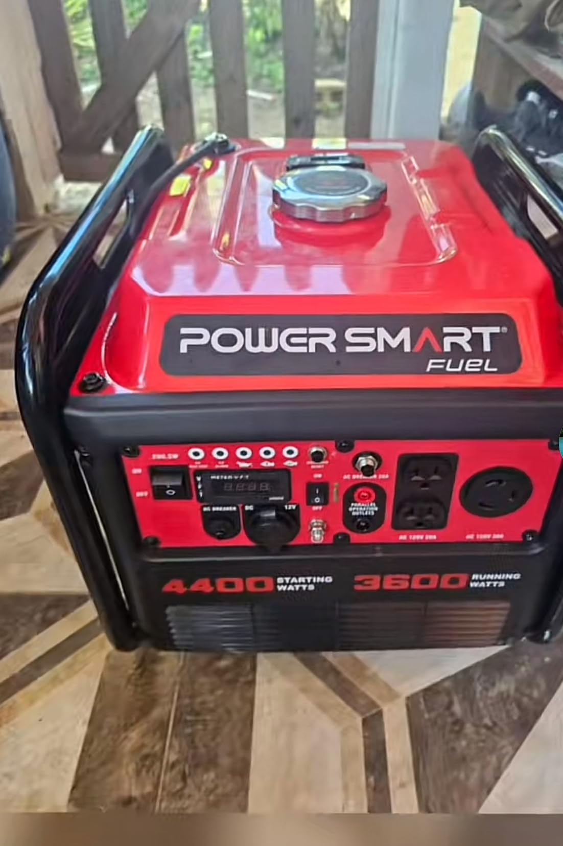 PowerSmart 4400W Peak / 3600W Running Portable Inverter Generator Gas Powered, RV Ready 30A Outlet, Lightweight, Quiet Operation, CO Shutoff, ECO Mode – Ideal for Home Backup, Camping, and Jobsite Use customer photo 2
