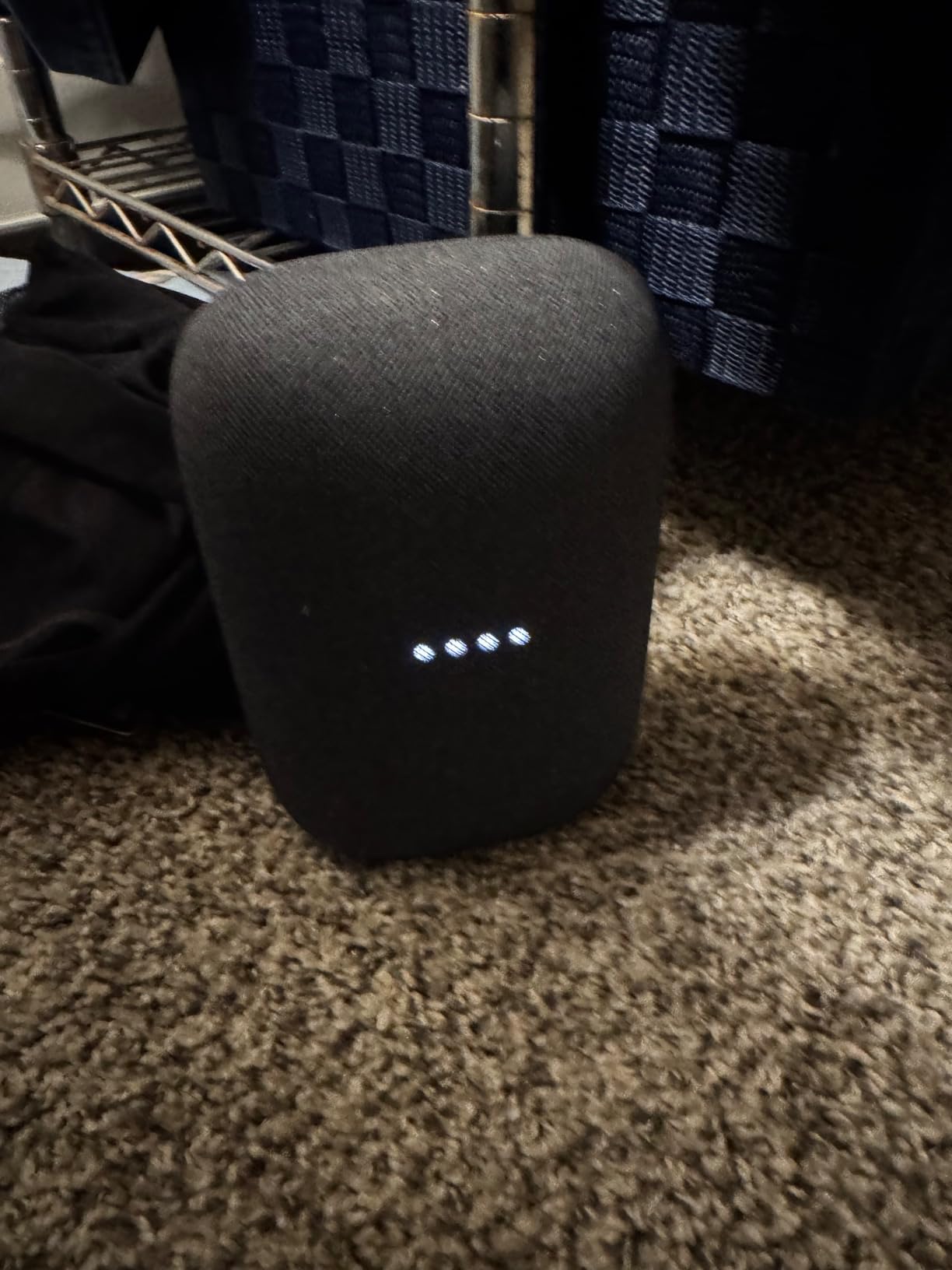 Google Audio Bluetooth Speaker - Wireless Music Streaming, Powerful Sound, Assistant Built-in, Wi-Fi and Bluetooth Connectivity, Smart Home Control, Stereo Pairing (Charcoal) customer photo 1