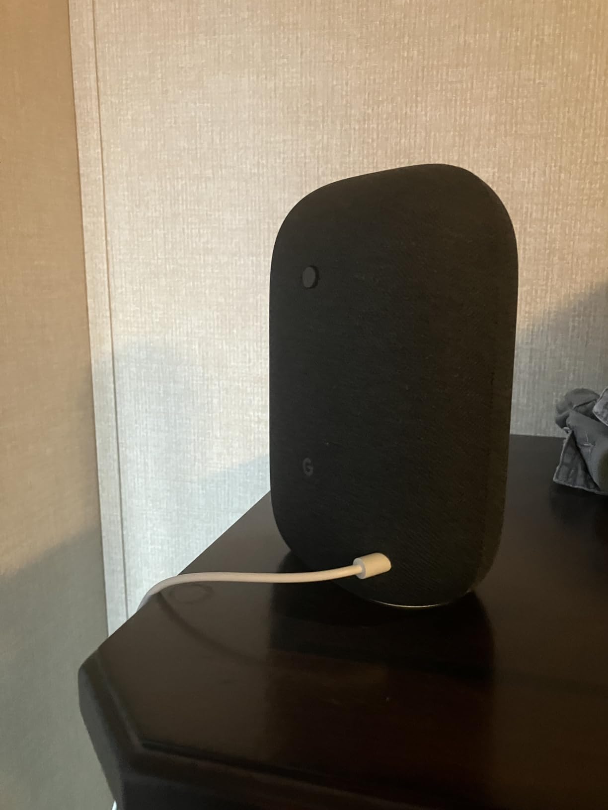 Google Audio Bluetooth Speaker - Wireless Music Streaming, Powerful Sound, Assistant Built-in, Wi-Fi and Bluetooth Connectivity, Smart Home Control, Stereo Pairing (Charcoal) customer photo 2