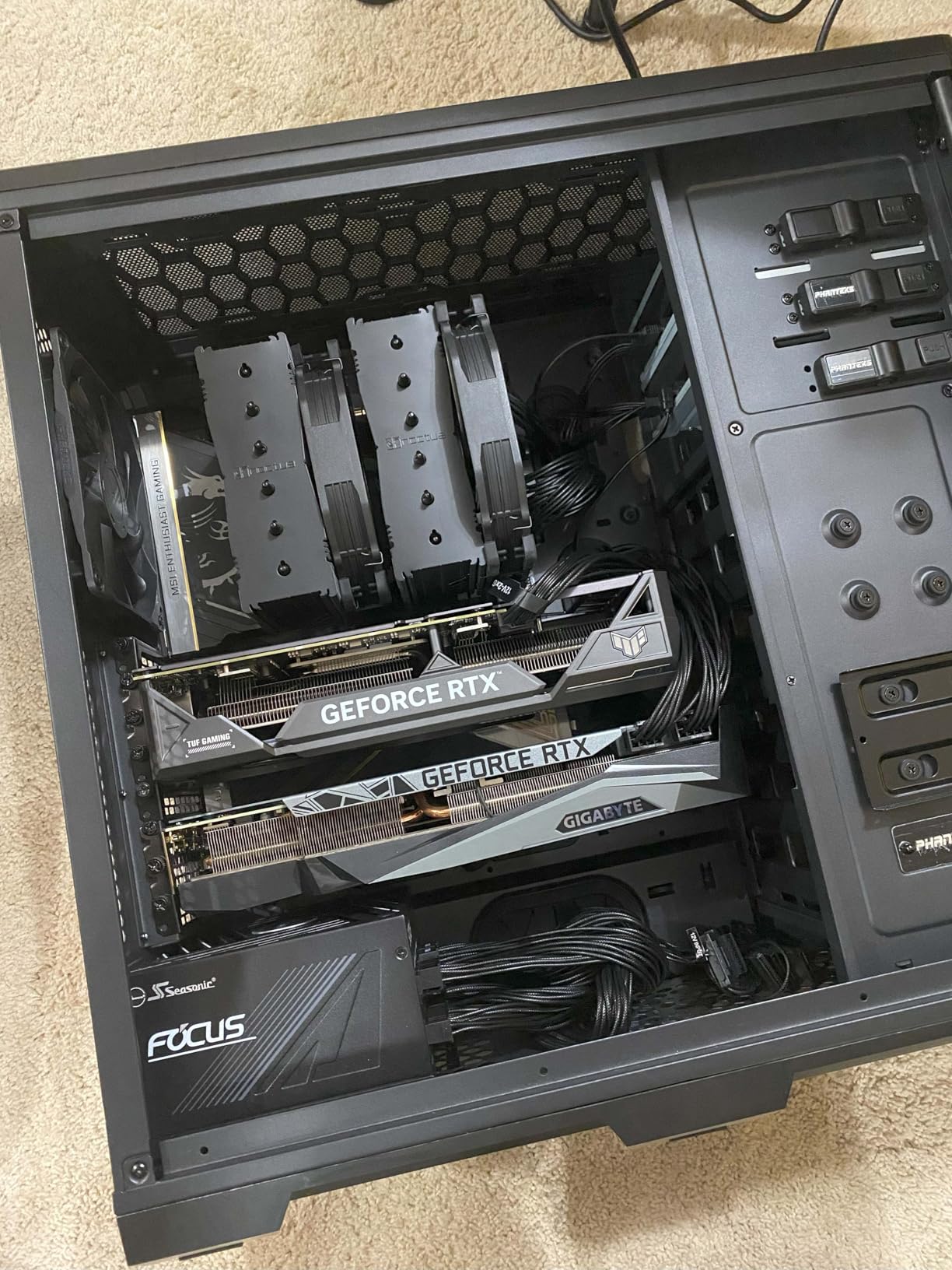 MSI MEG Z890 ACE Gaming Motherboard (Support Core Ultra Series 2 Intel Processors, LGA 1851, DDR5, PCIe 5.0, M.2, SATA, 10Gbps LAN, USB Type-C, Wi-Fi 7, Bluetooth 5.4, Thunderbolt 4, ATX) customer photo 2