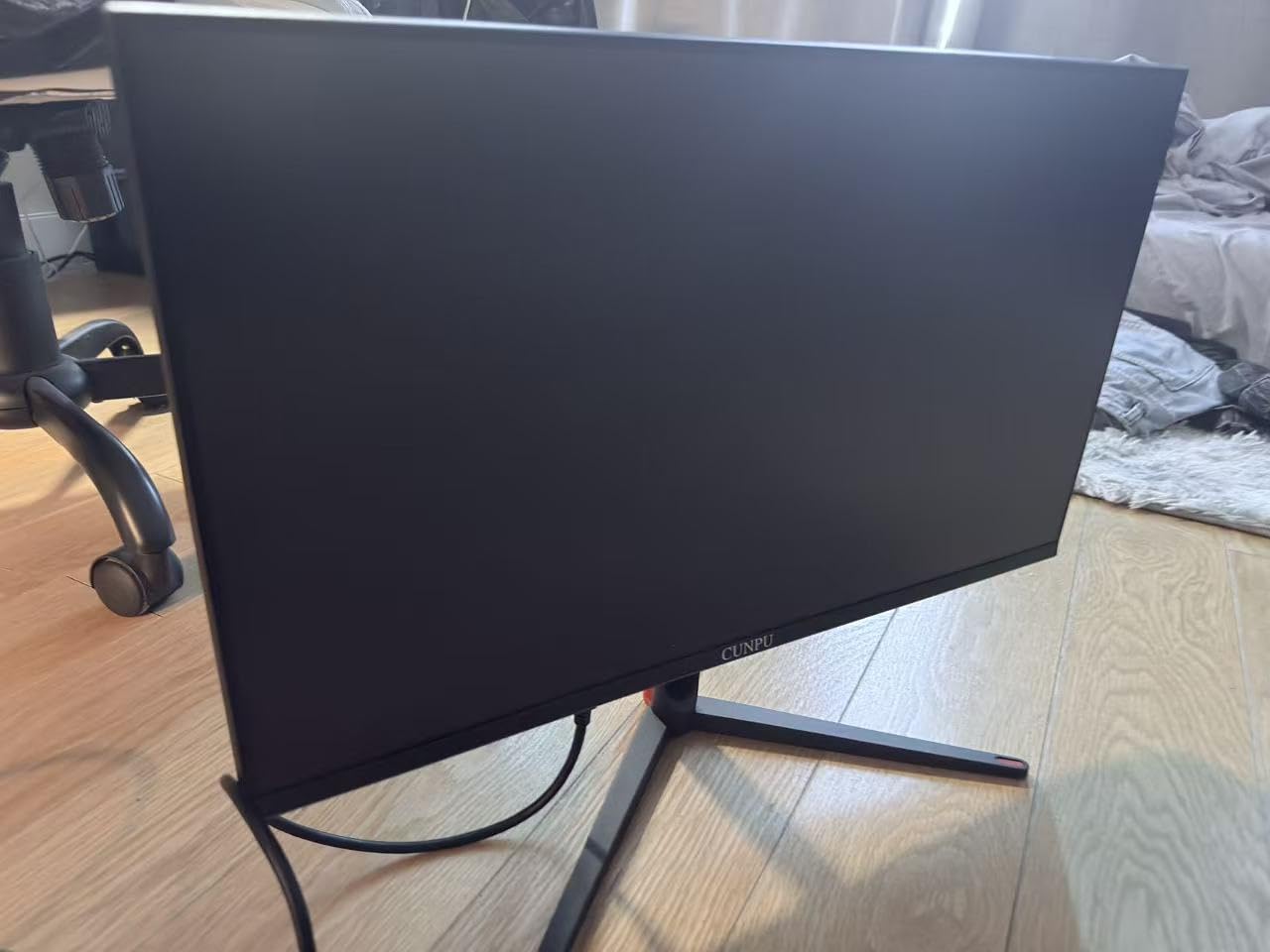 CUNPU 27 Inch 1440P 240Hz Gaming Monitor, Fast IPS, 1ms GTG QHD Gamer Monitor, FreeSync & G-Sync, HDR, 128% sRGB, Height/Pivot/Tilt/Swivel Vertical Monitor, Built-in Dual Speaker, HDMI/DP customer photo 1