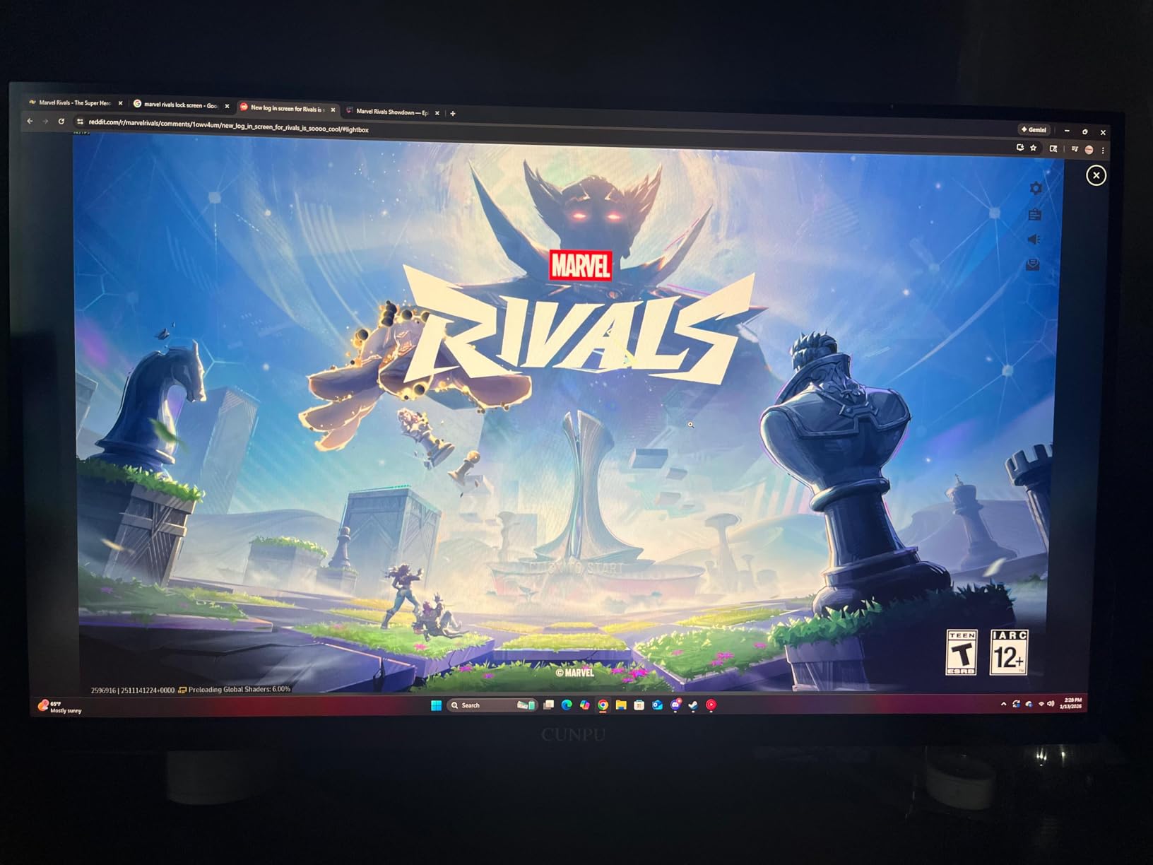 CUNPU 27 Inch 1440P 240Hz Gaming Monitor, Fast IPS, 1ms GTG QHD Gamer Monitor, FreeSync & G-Sync, HDR, 128% sRGB, Height/Pivot/Tilt/Swivel Vertical Monitor, Built-in Dual Speaker, HDMI/DP customer photo 2