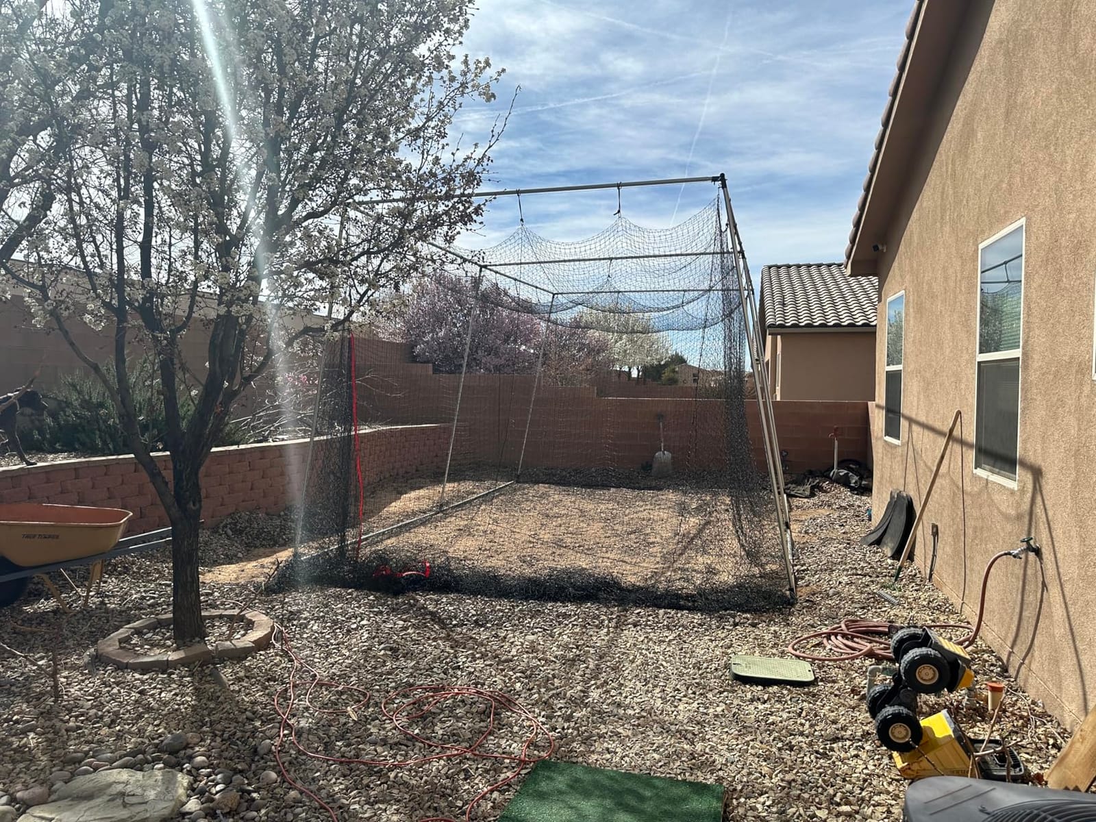 RIIFRILY Baseball Batting Cage Nets, #30/#45 NET ONLY, 20'L/ 35'L/55'L/70'L customer photo 1