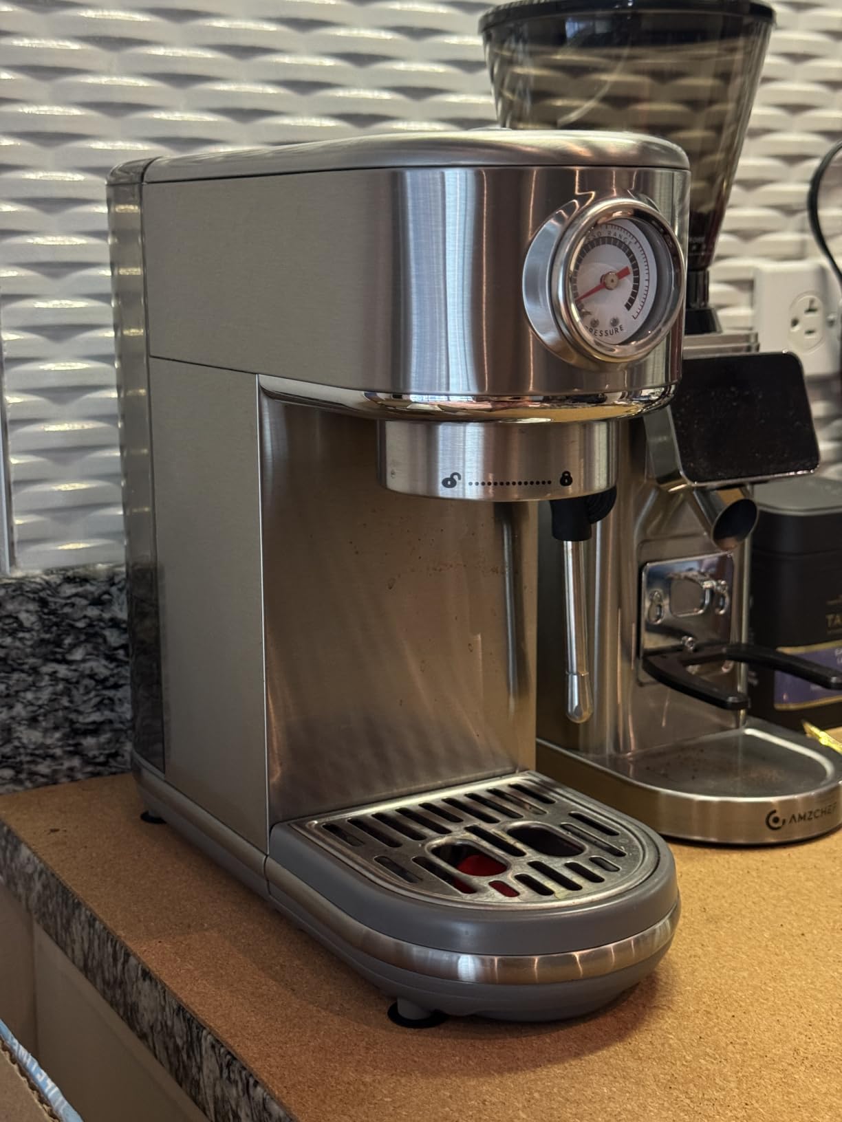 atatix Espresso Machine with Milk Frother, 20 Bar Pressure Espresso Maker customer photo 2