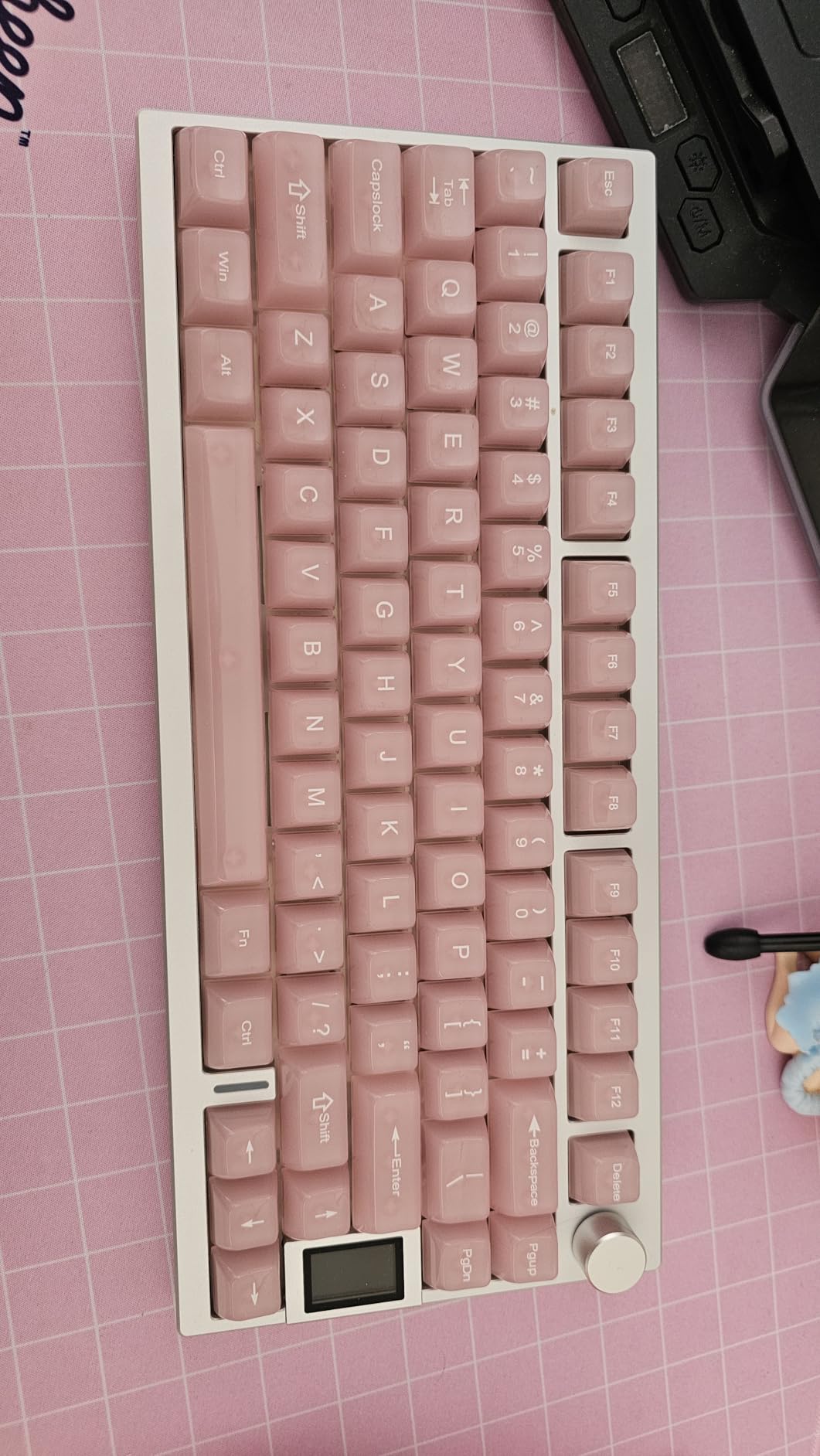YUNZII AL80 75% Wireless Aluminum Mechanical Keyboard(Silver,Cocoa Cream) customer photo 2