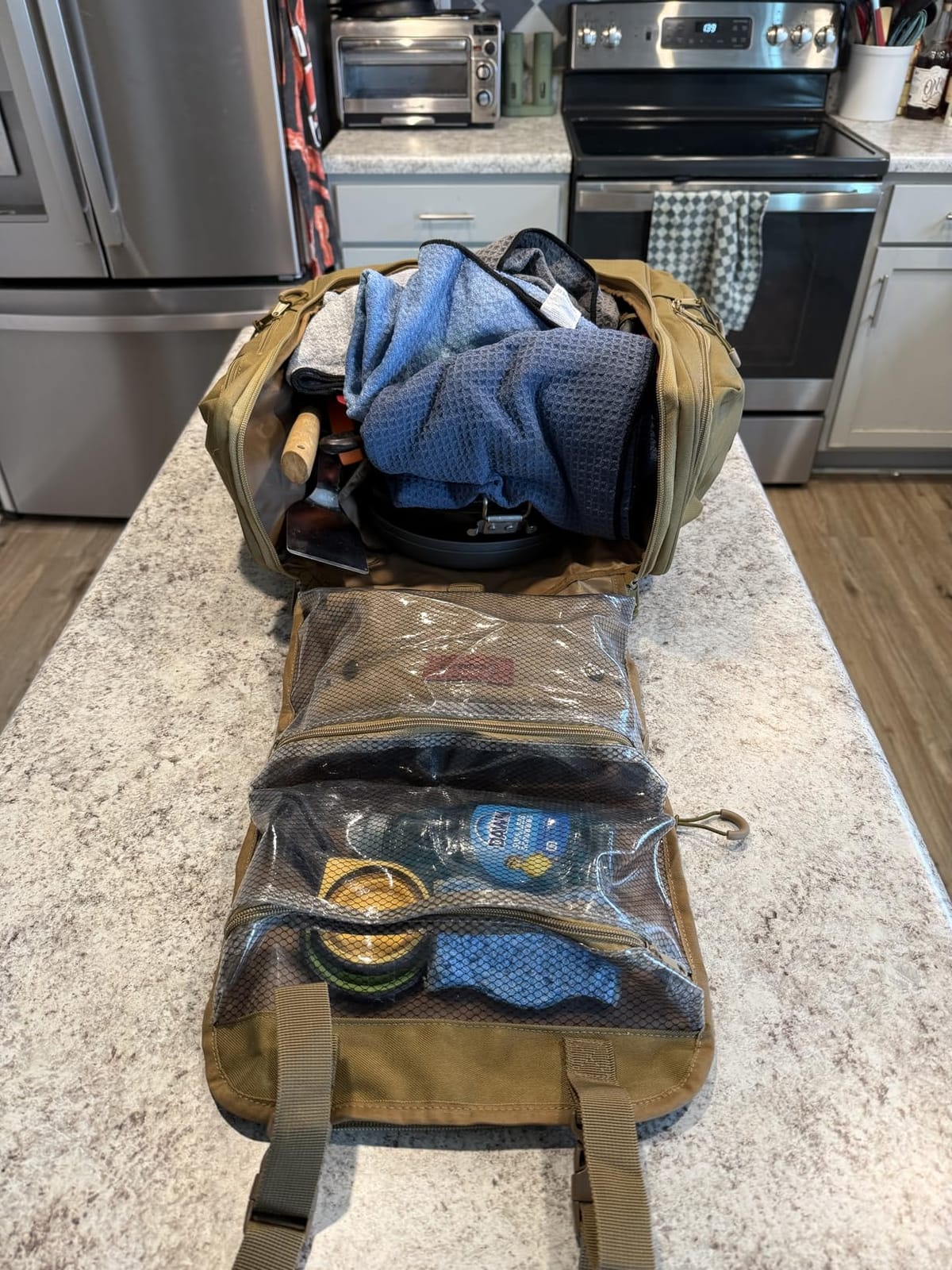 HODRANT Large Tactical Camping Kitchen Organizer for BBQ Cooking Essentials customer photo 1