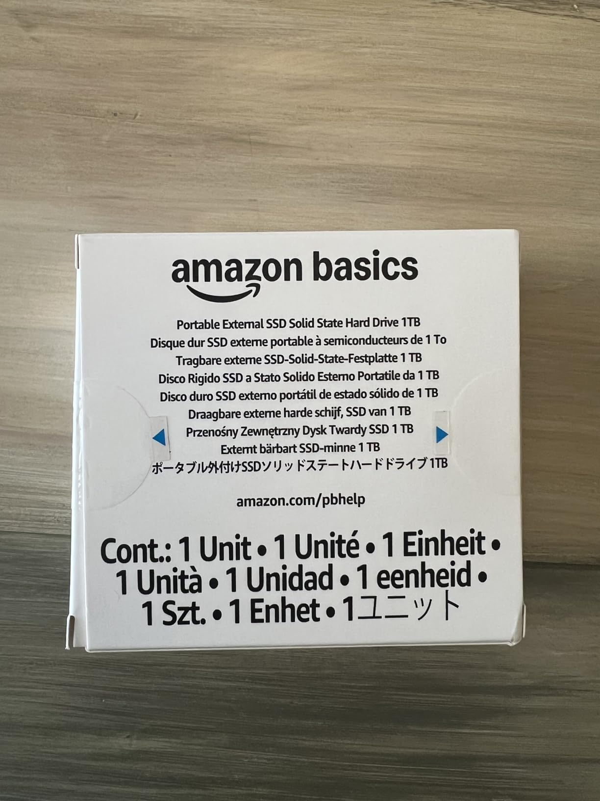 Amazon Basics Portable External SSD, 2TB, 2000MB/s Speeds, USB 3.2 Gen 2, IP65 Water & Dust Resistant, Black customer photo 1