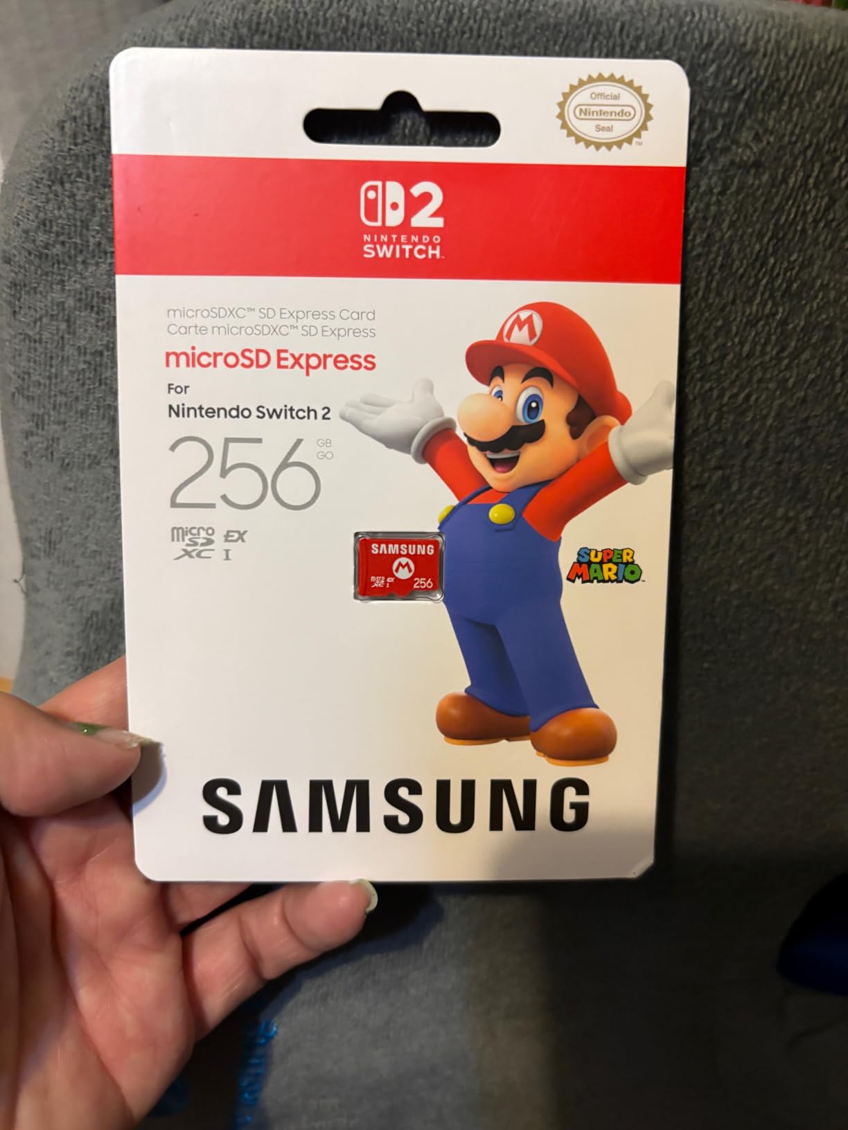 Samsung microSD Express Card – 256GB for Nintendo Switch™ 2 customer photo 2
