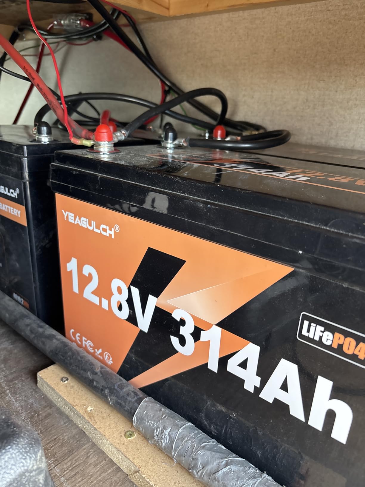 12V 100Ah LiFePO4 Lithium Battery BIC Group 31 with 100A BMS customer photo 1