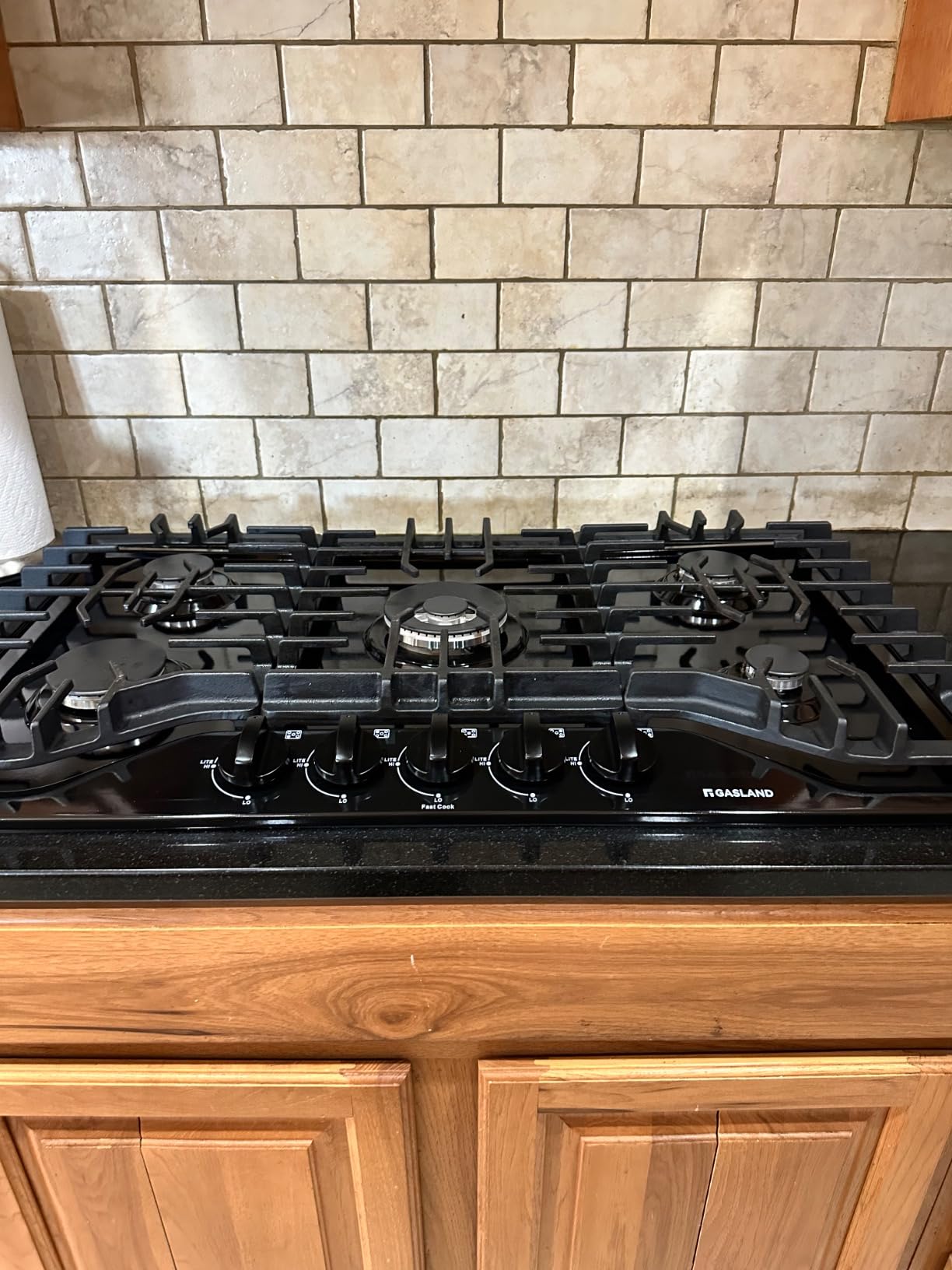 GASLAND Gas Cooktop 30 Inch Black, 5 Burner Propane Stove Top customer photo 1