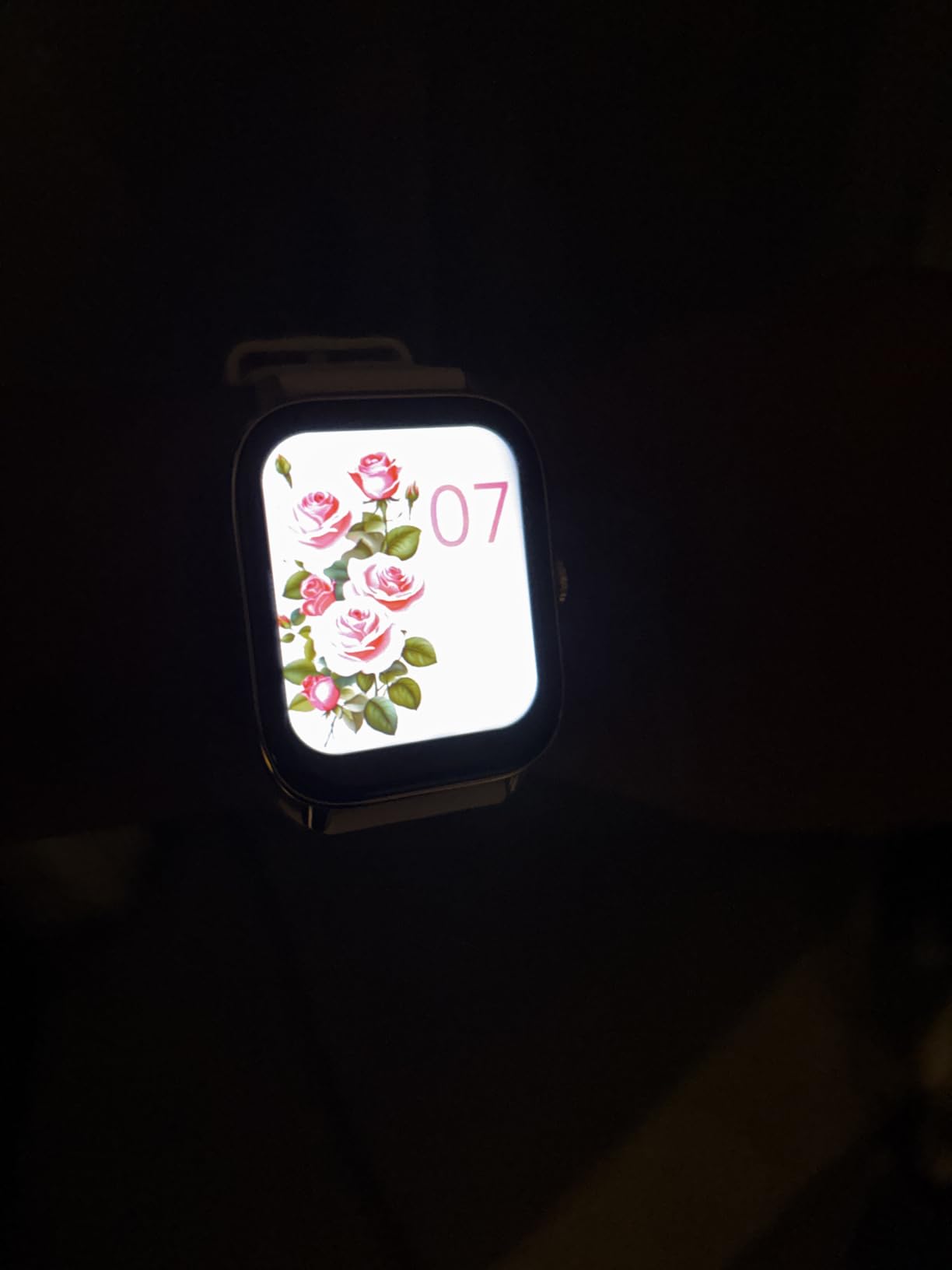 Smart Watches Fitness Tracker for Women Men with Step Counter, Sleep Calorie Monitor, Pedometer, IP68 Waterproof, Smartwatch with 120+ Sports for iPhone Android (Gold) customer photo 2