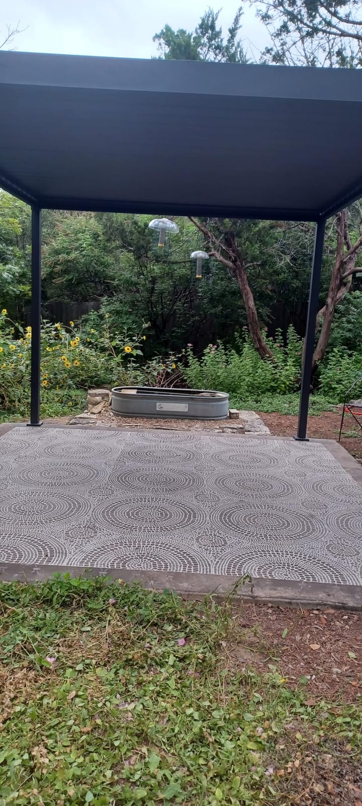 MIRADOR 80S 10'x20' Louvered Pergola with 10FT Shade Screen for Outdoor Deck Lawn Garden Backyard Patio Porch,Charcoal customer photo 1
