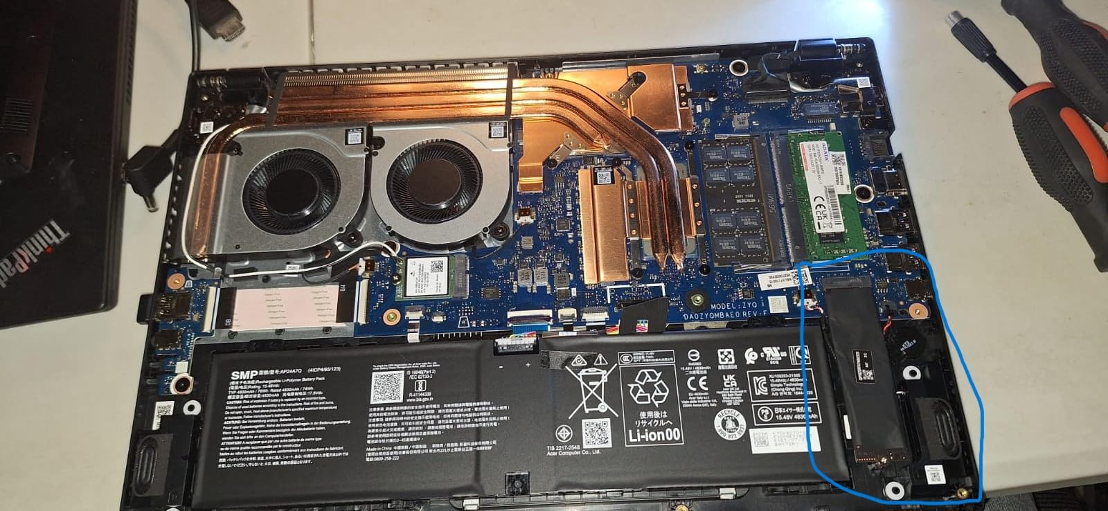 acer Nitro V 15.6” FHD IPS 165Hz Gaming Laptop, Intel Core i5-13420H, NVIDIA GeForce RTX 5050 with 8GB GDDR7 VRAM, Win11H, w/Mouse pad (16GB RAM, 512GB PCIe SSD) customer photo 1