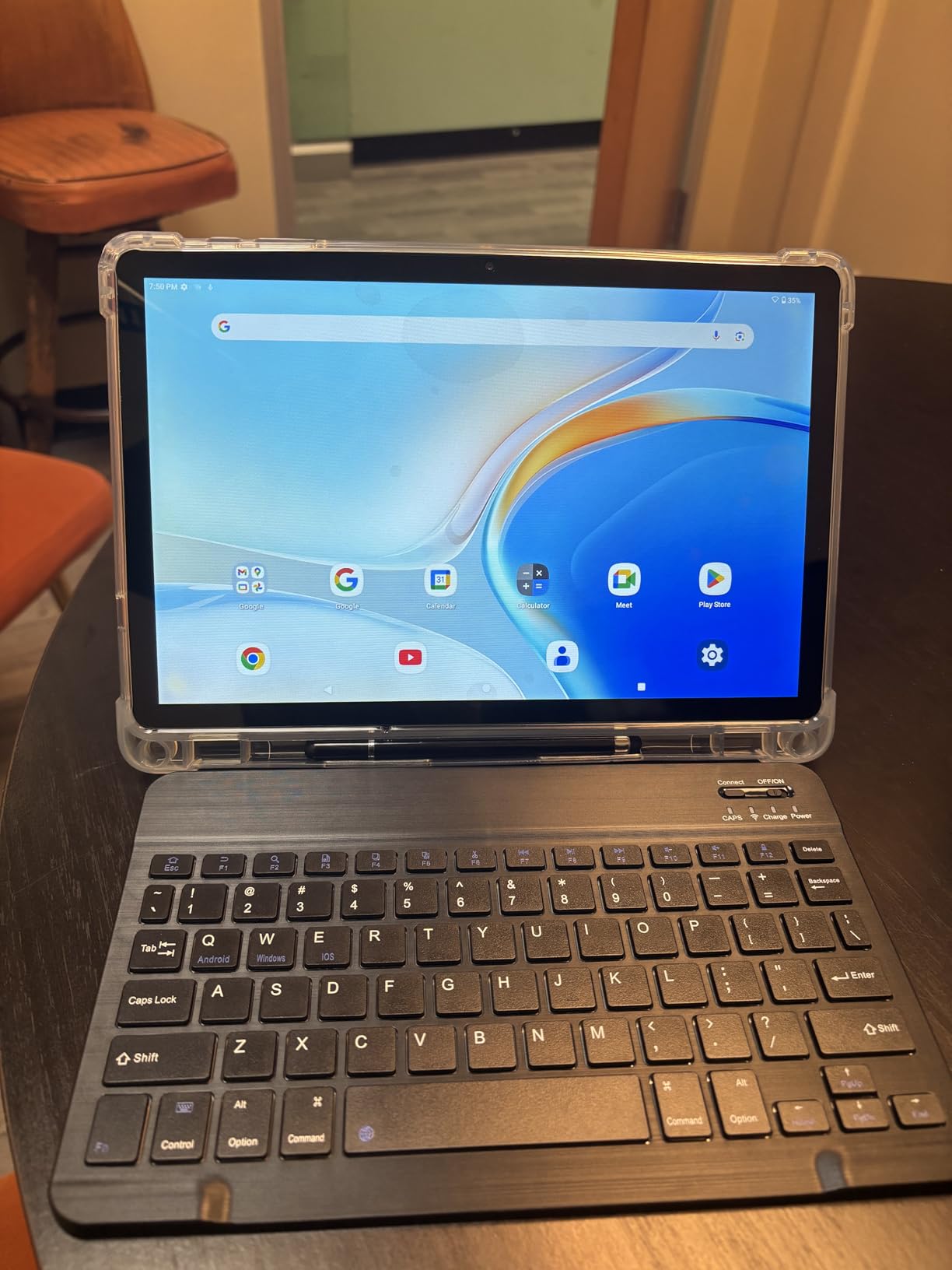 11 inch Tablet 2 in 1 Tablets, 20GB RAM 128GB ROM, Android 16 Tablet with Case keyboard mouse Stylus Support 2TB Expandable, 13MP Camera, Octa-core Processor 5G WiFi-6 8000MAH Battery 11'' Tableta. customer photo 1