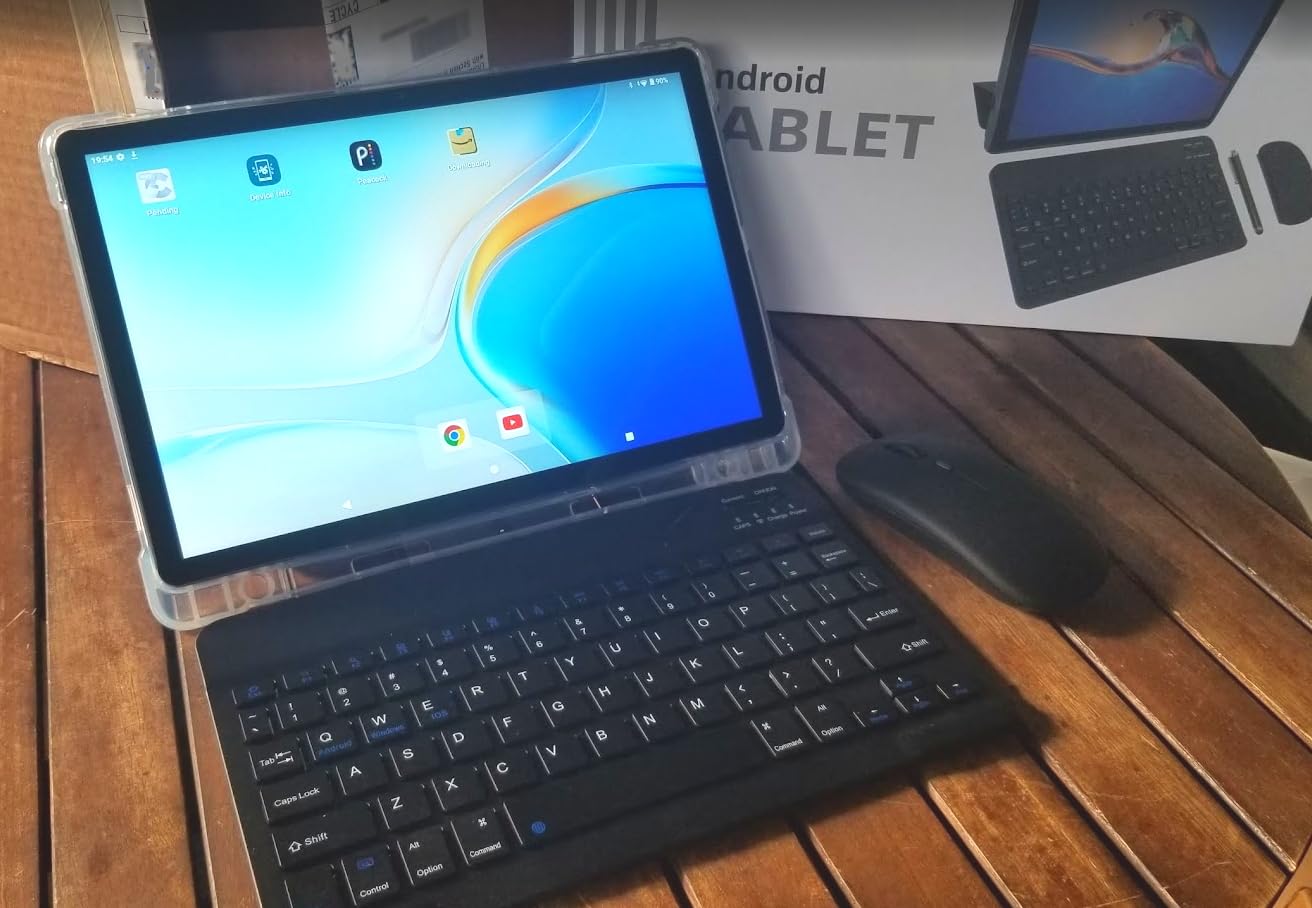 11 inch Tablet 2 in 1 Tablets, 20GB RAM 128GB ROM, Android 16 Tablet with Case keyboard mouse Stylus Support 2TB Expandable, 13MP Camera, Octa-core Processor 5G WiFi-6 8000MAH Battery 11'' Tableta. customer photo 2