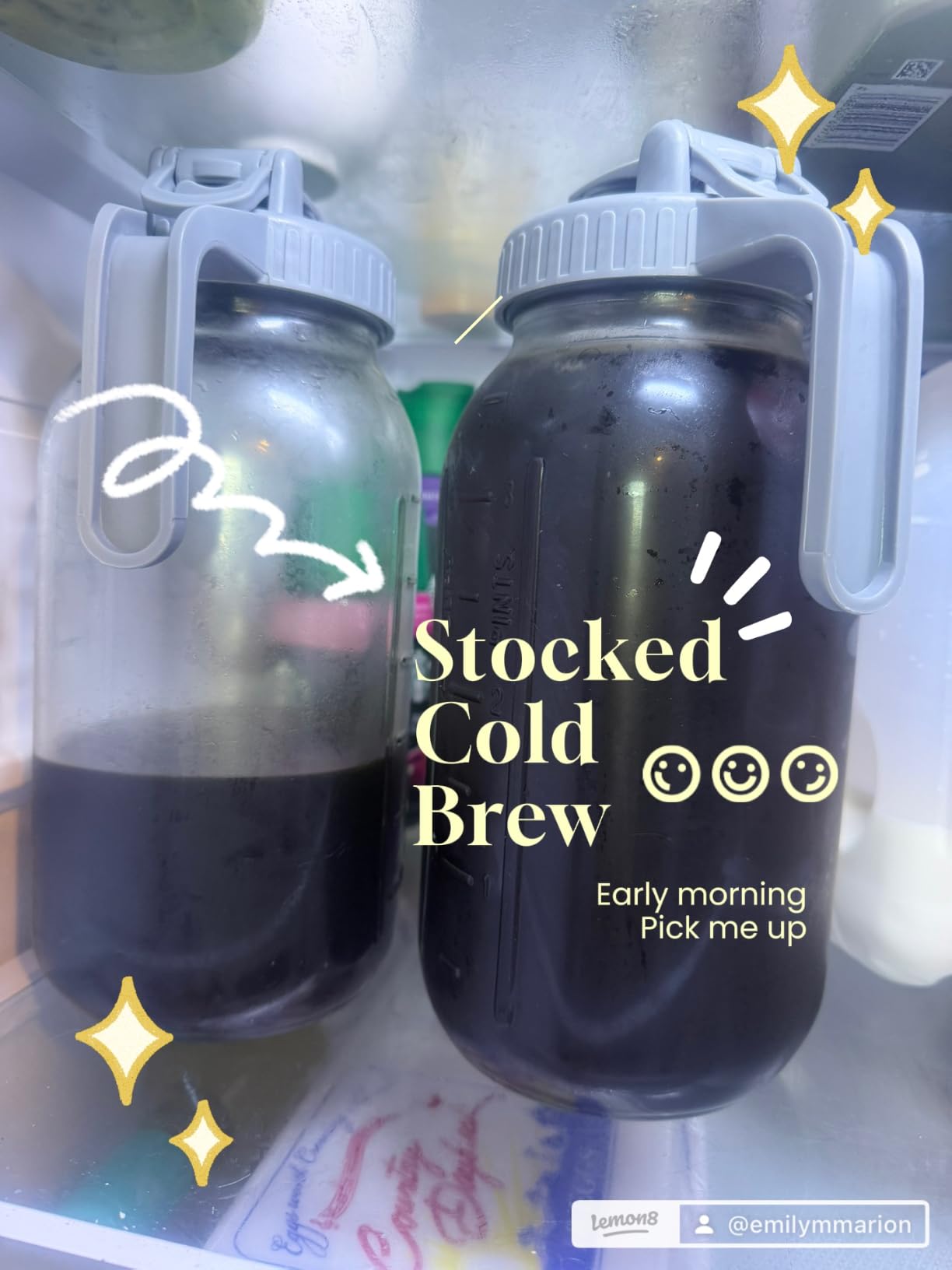 JunVpic Cold Brew Coffee Maker, 128 oz/1 Gallon Glass Pitcher customer photo 2