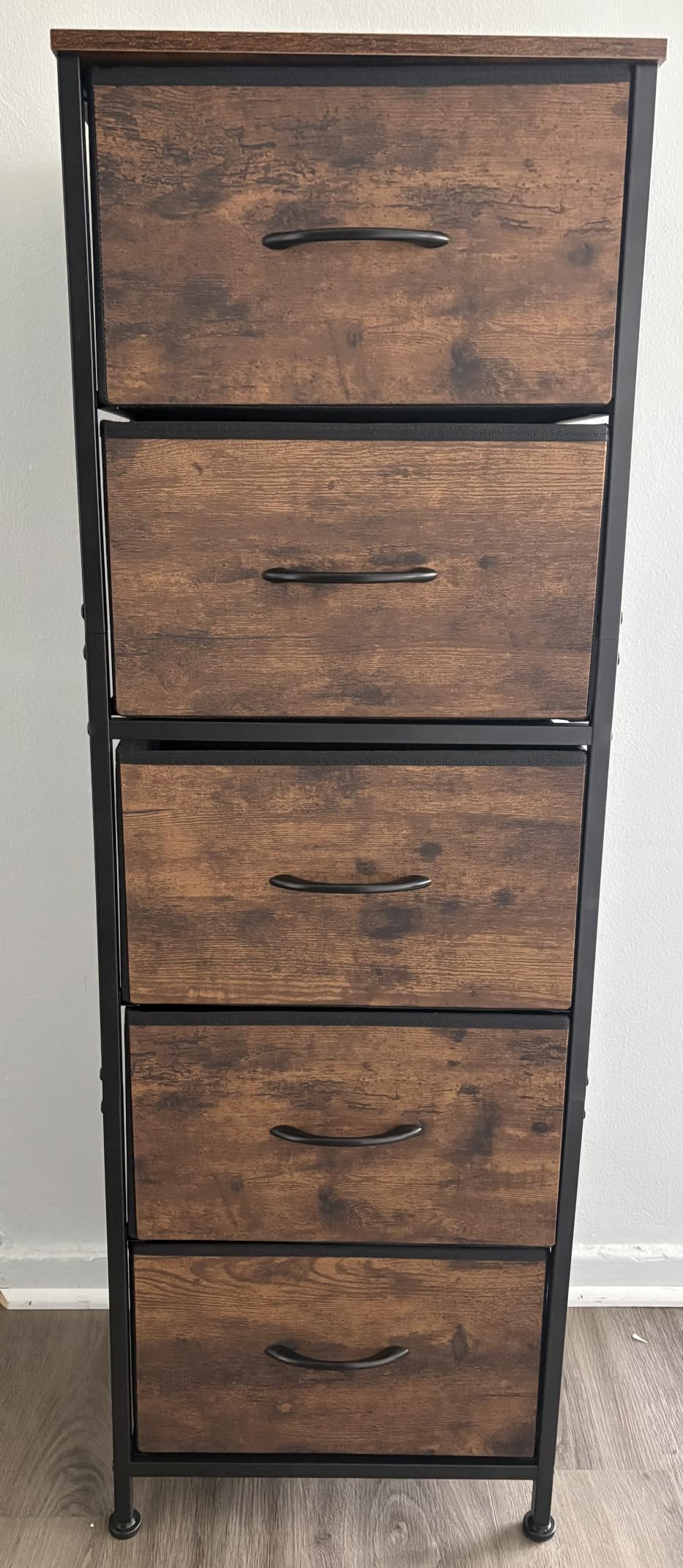 Sweetcrispy Dresser for Bedroom, 4 Drawer Storage Cabinet, Tall Nightstand customer photo 1