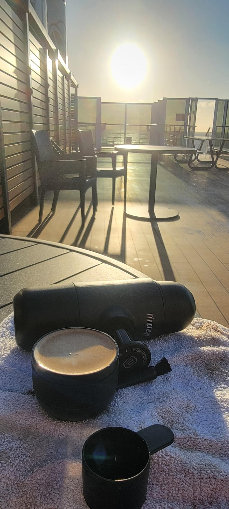 WACACO Minipresso GR2 Portable Coffee Maker For Ground Coffee (Copper Clay) customer photo 1