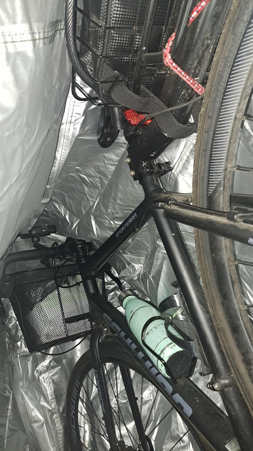 Housolution Bike Storage Tent Shed for 3Bikes, Outdoor Portable Bike Cover customer photo 2