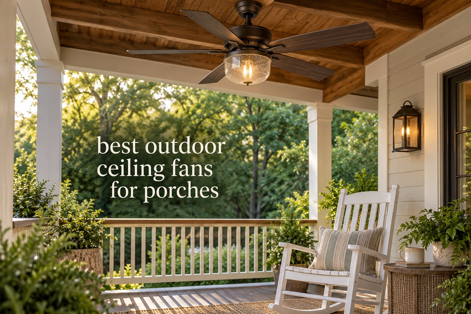 best outdoor ceiling fans for porches