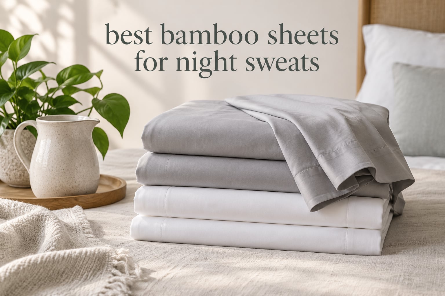 best bamboo sheets for night sweats