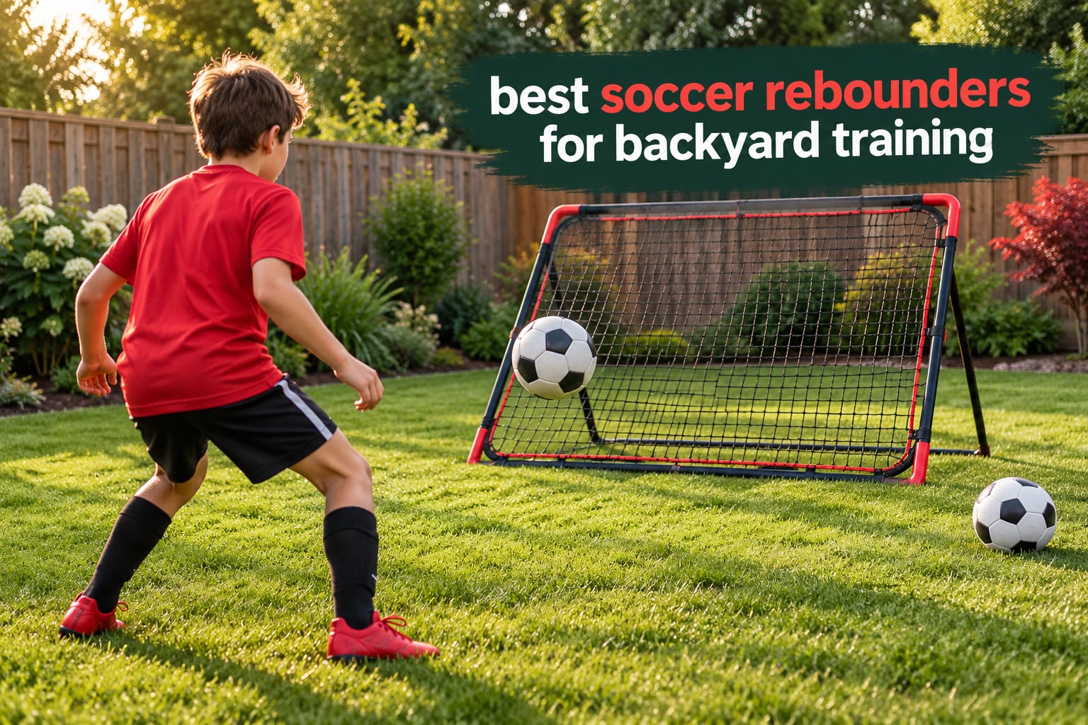 best soccer rebounders for backyard training