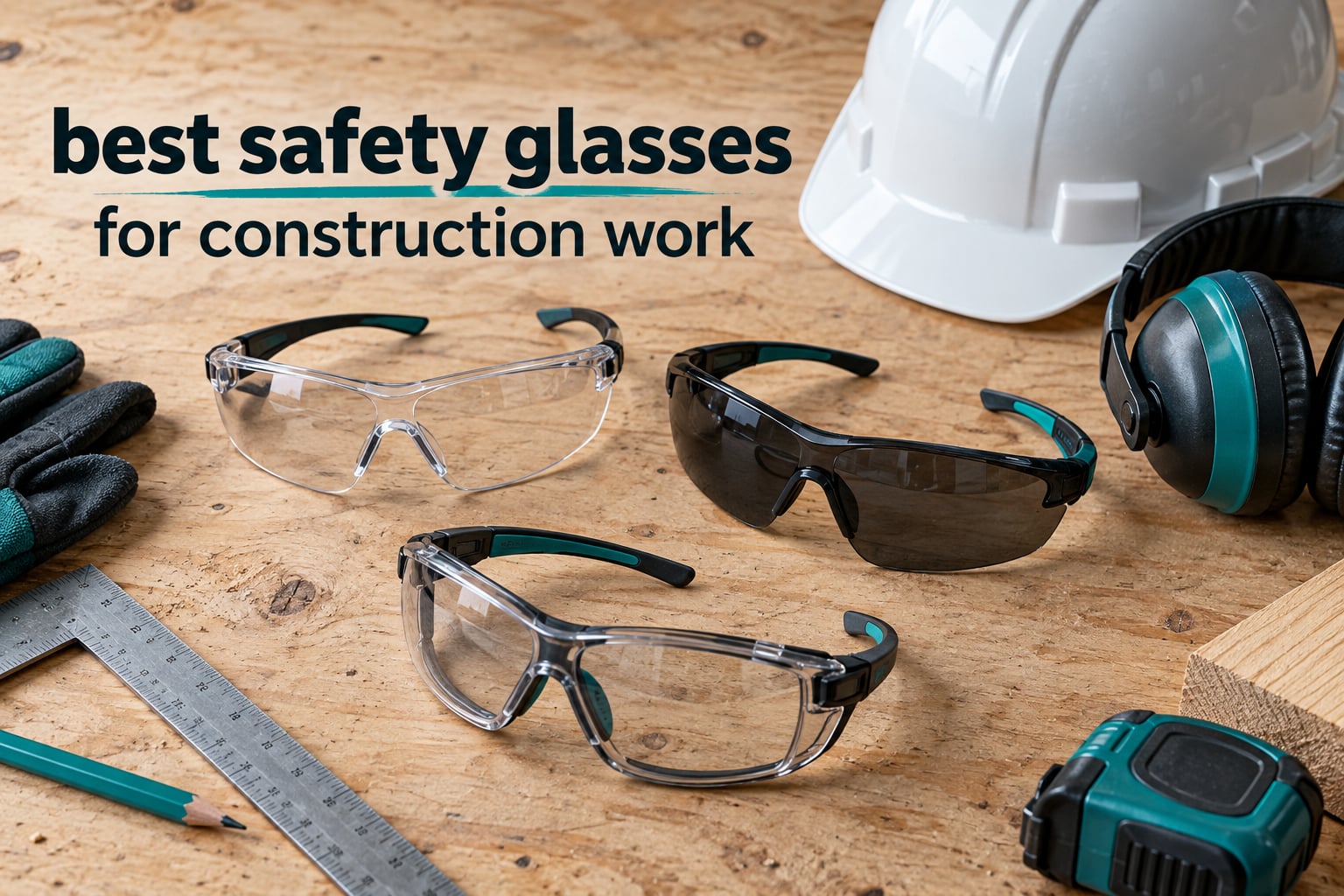 best safety glasses for construction work