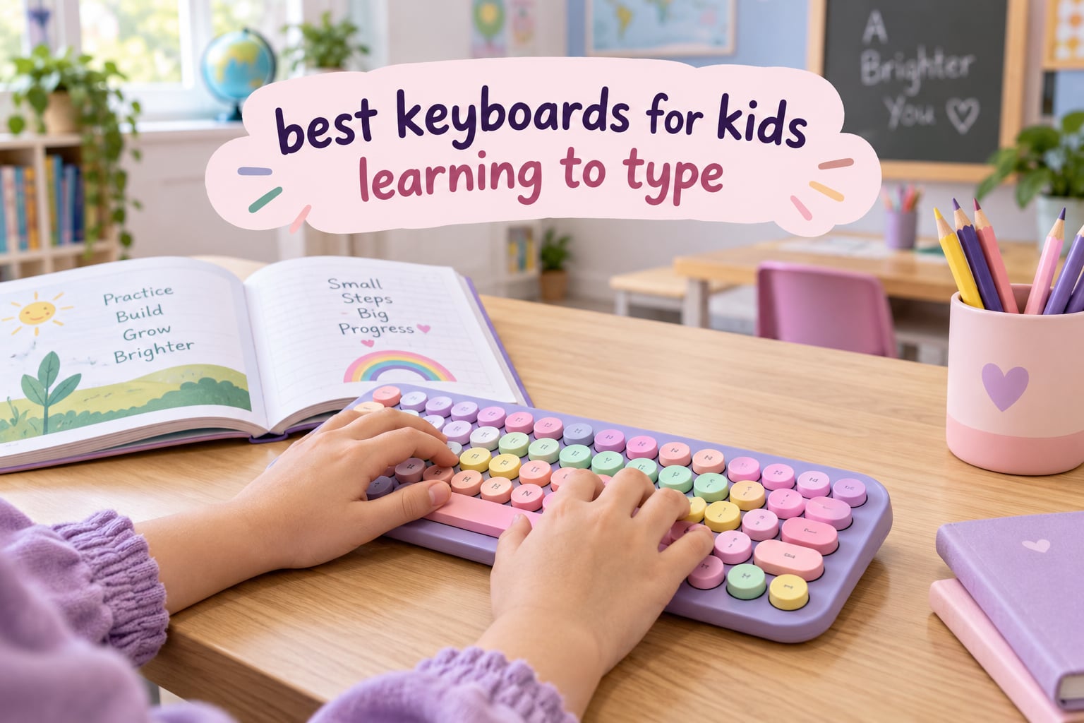 best keyboards for kids learning to type