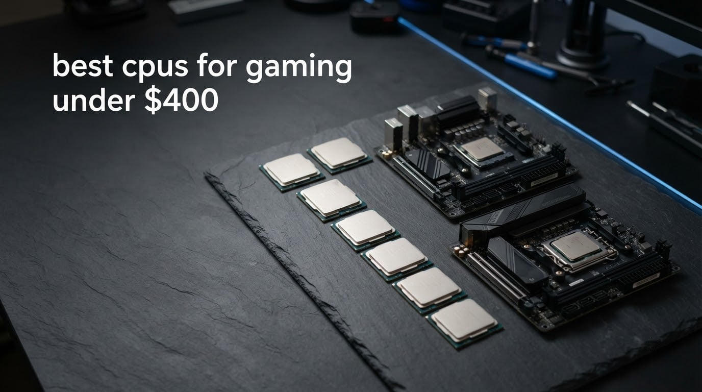 best cpus for gaming under $400