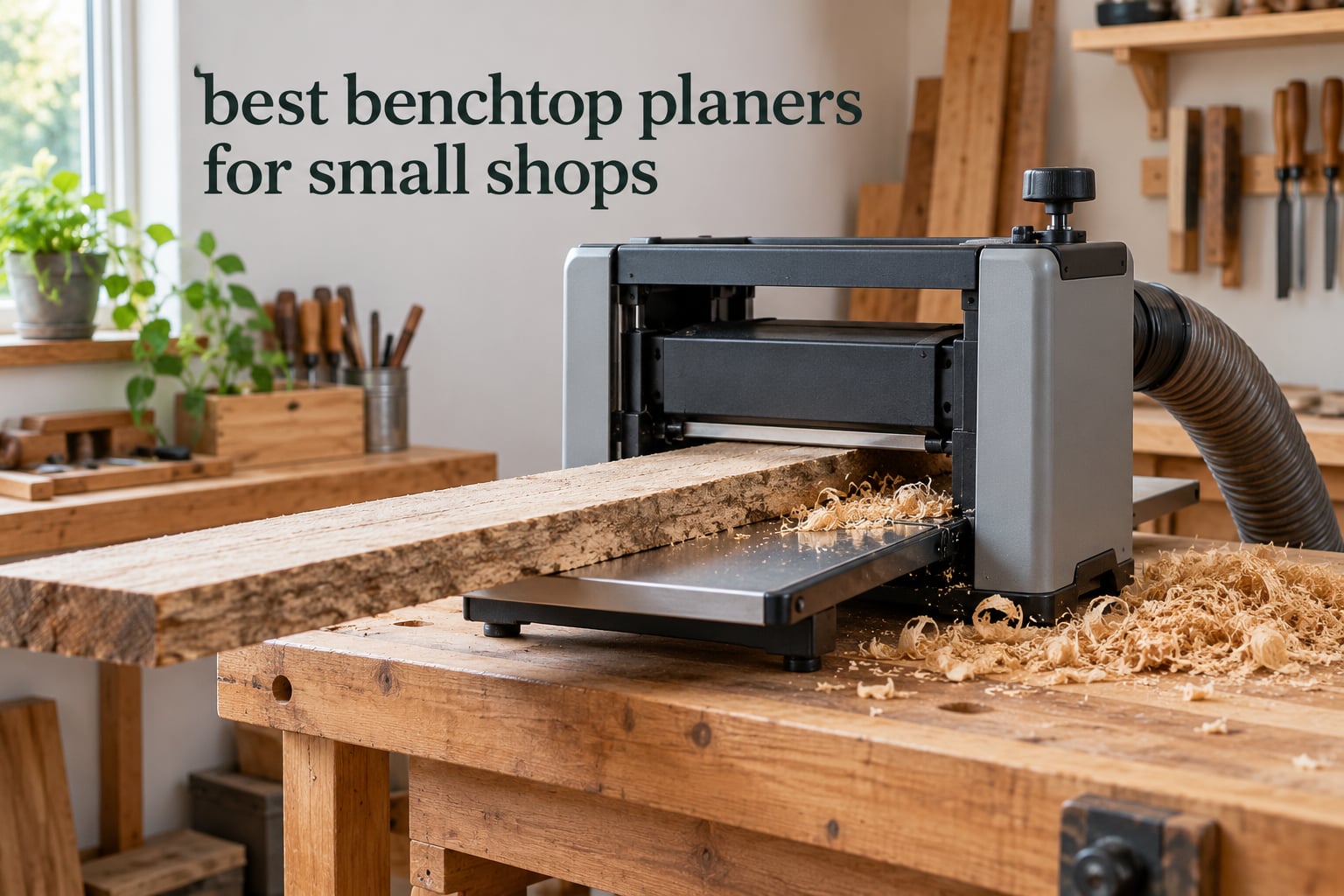 best benchtop planers for small shops