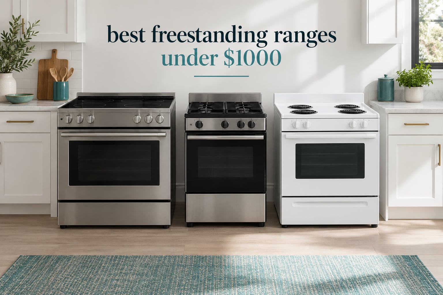 best freestanding ranges under $1000