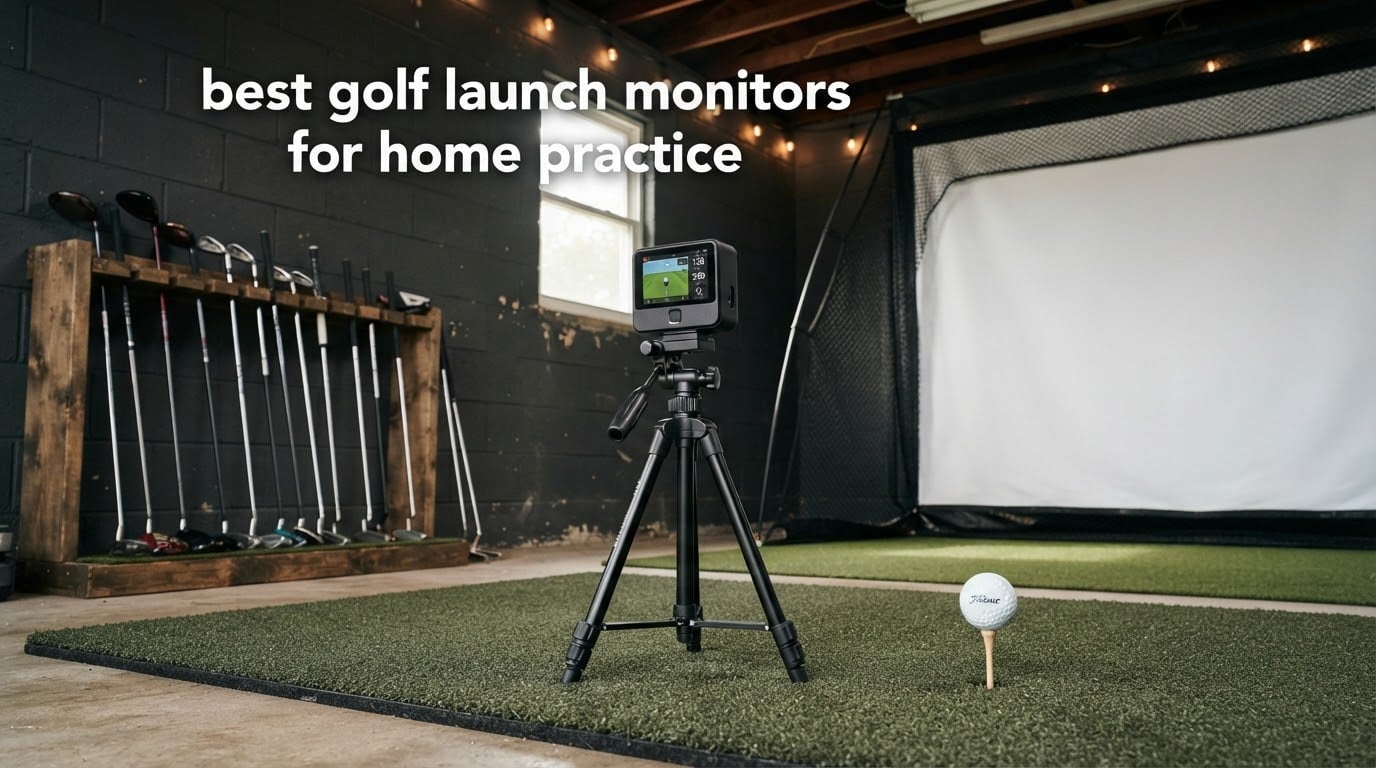 best golf launch monitors for home practice