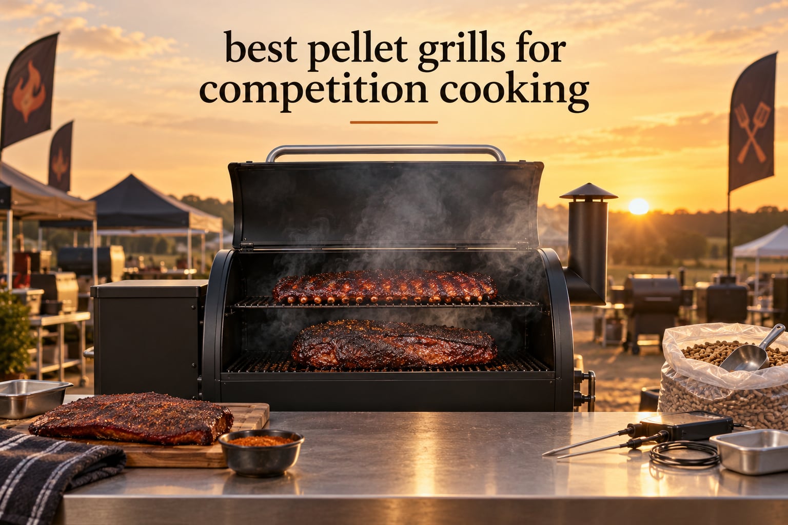 best pellet grills for competition cooking