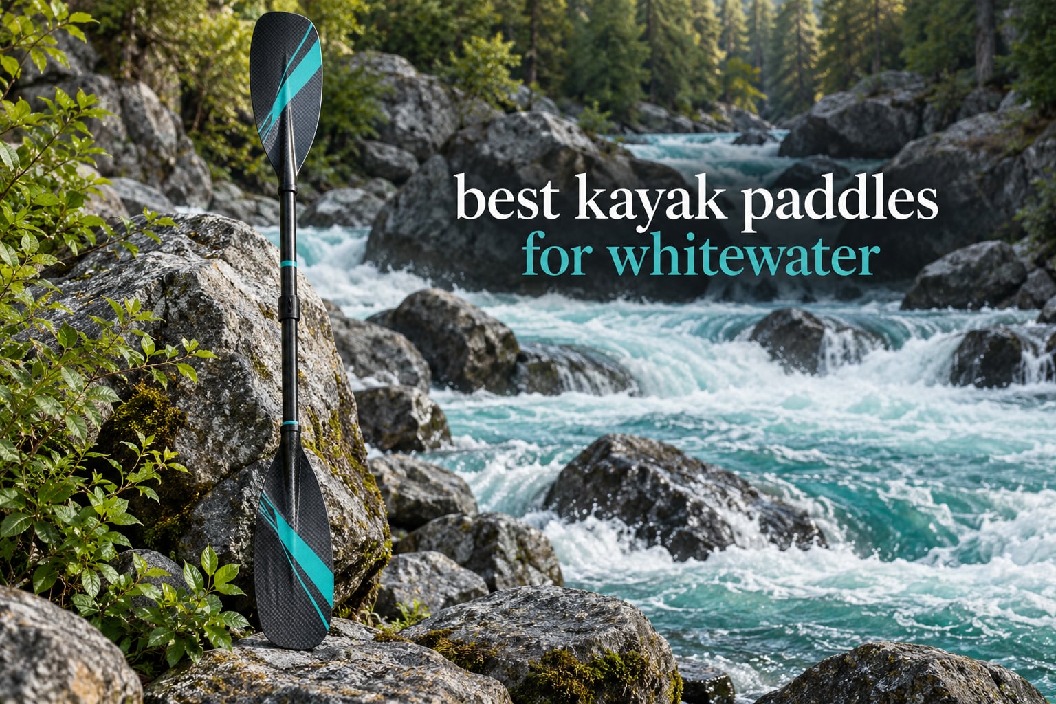 best kayak paddles for whitewater