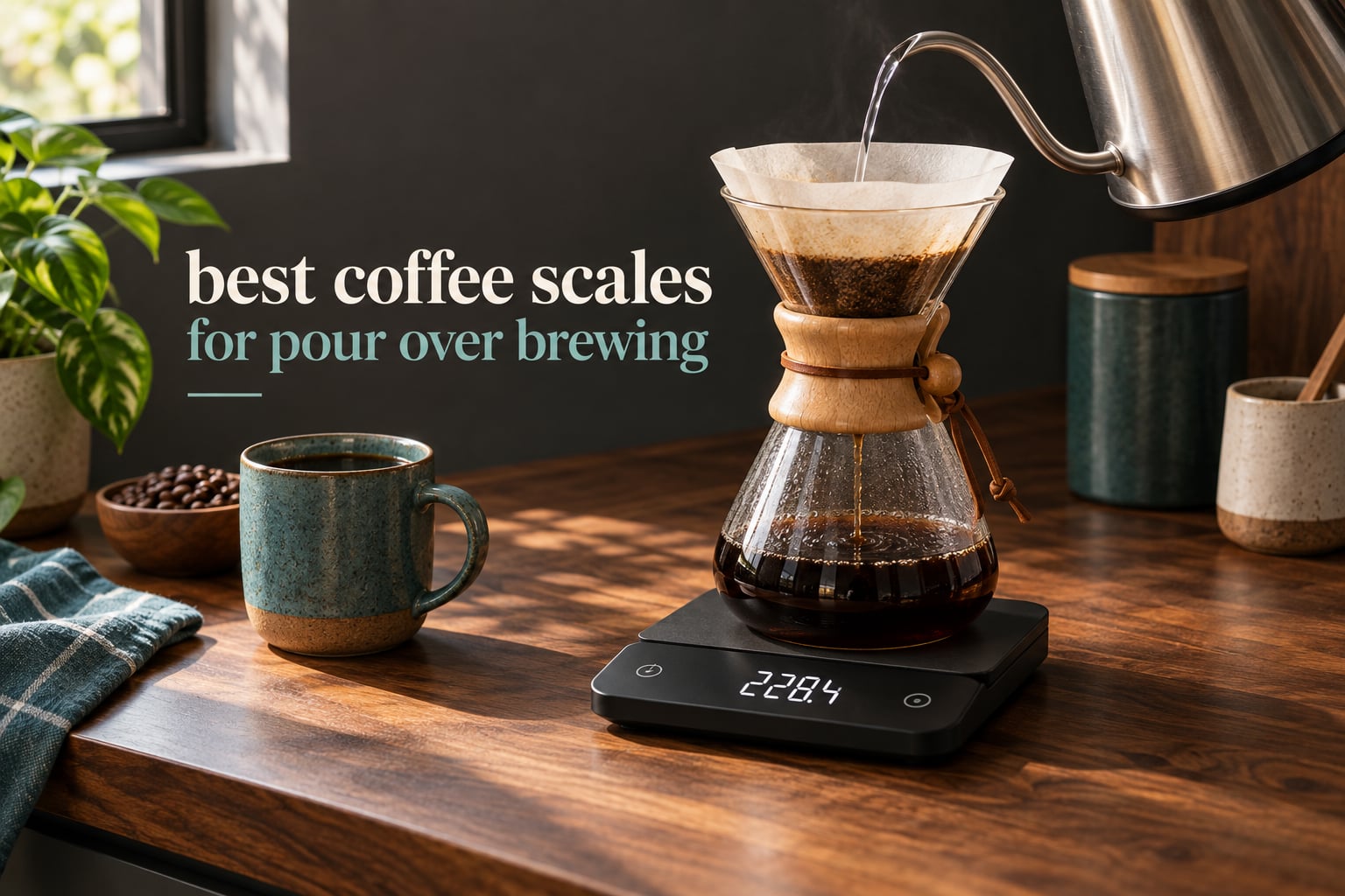 best coffee scales for pour over brewing