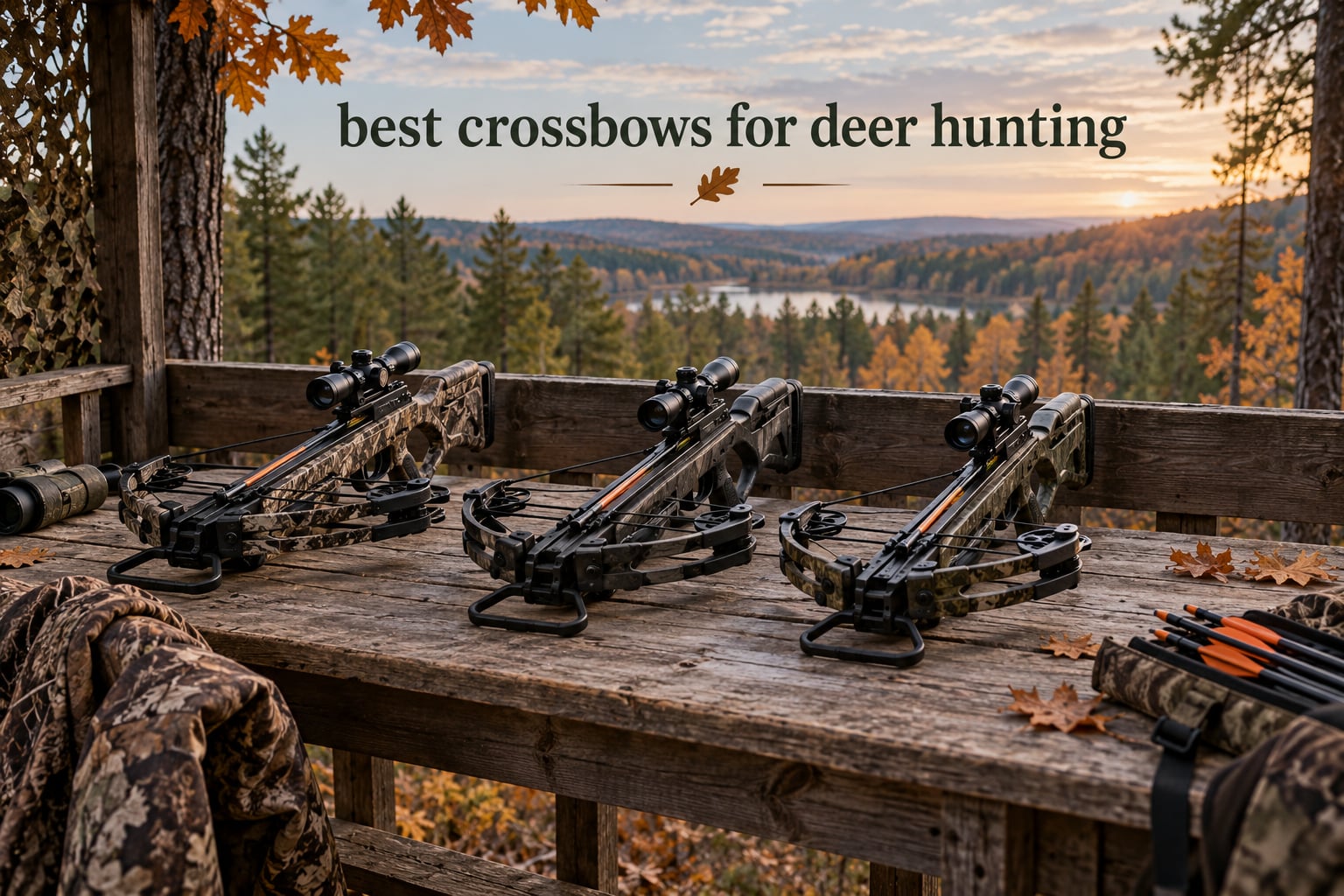 best crossbows for deer hunting