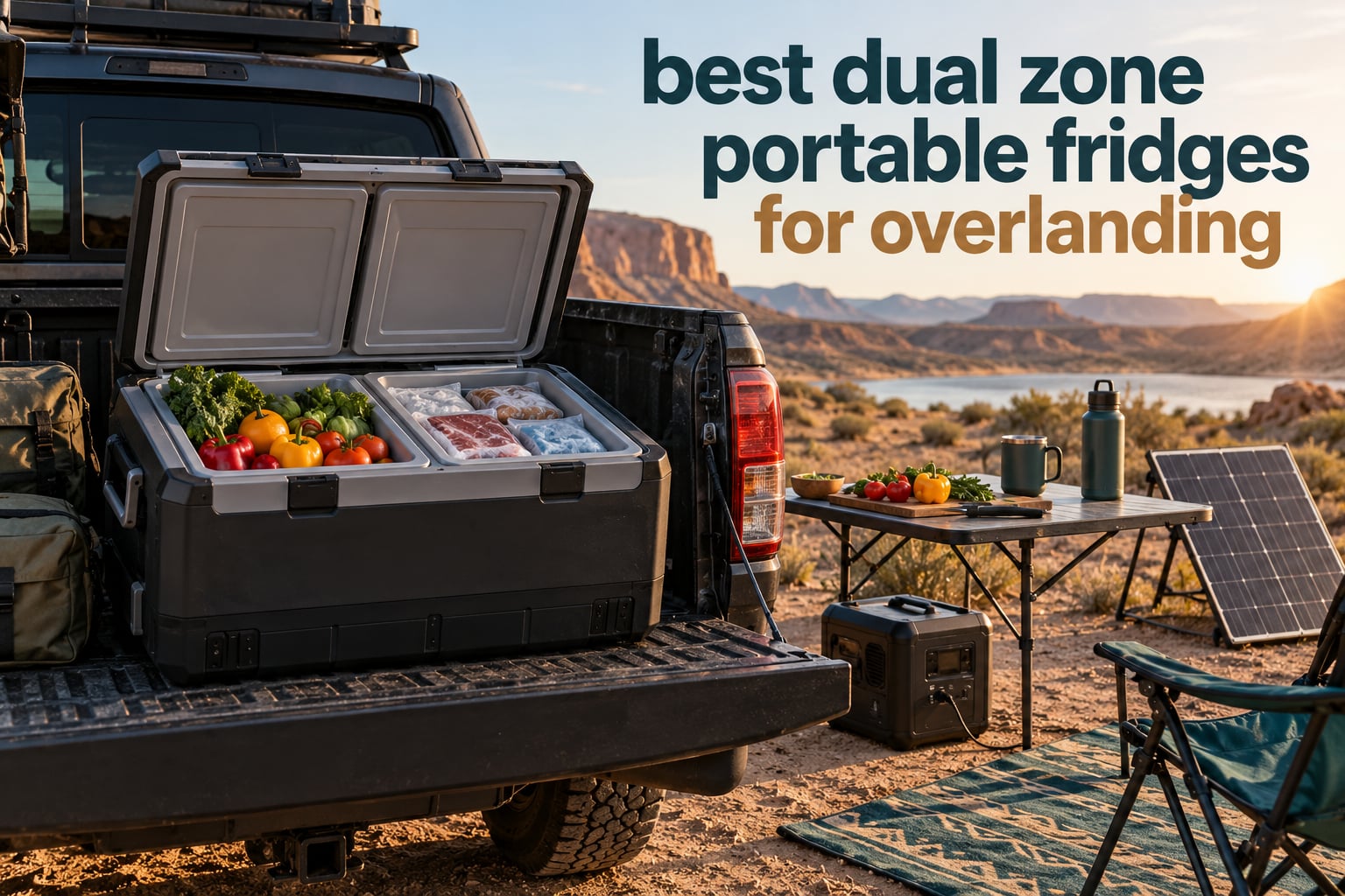 best dual zone portable fridges for overlanding
