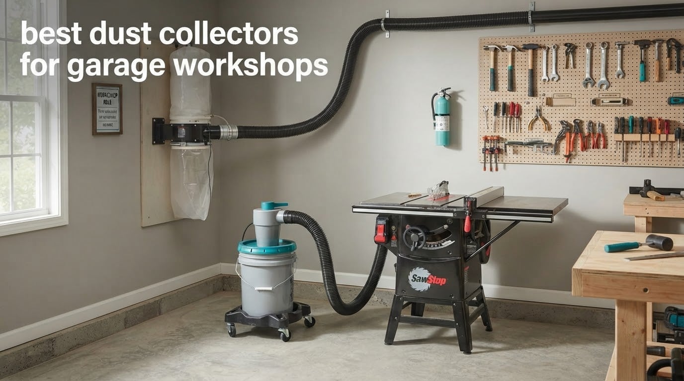 best dust collectors for garage workshops