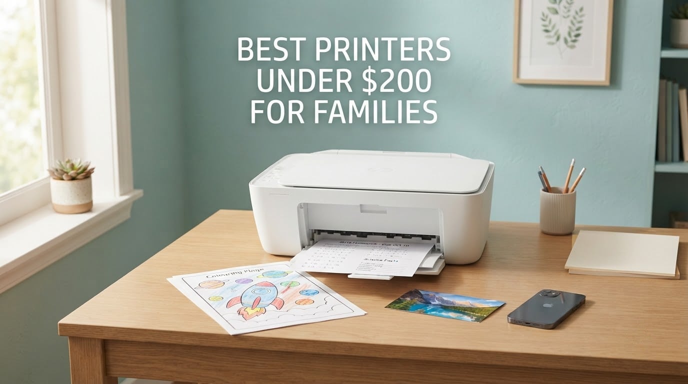 best printers under $200 for families